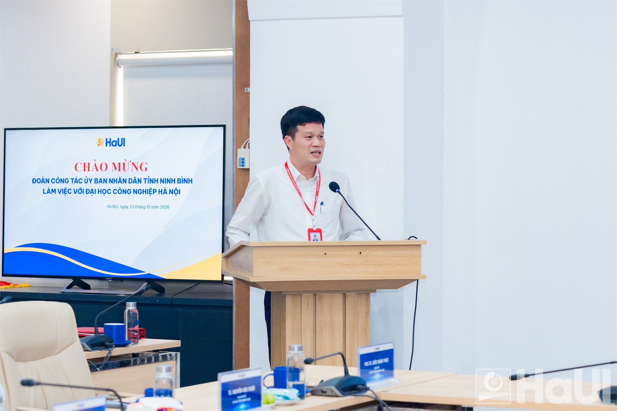 Đại học Công nghiệp Hà Nội ký kết thỏa thuận hợp tác với UBND tỉnh Ninh Bình giai đoạn 2026–2030