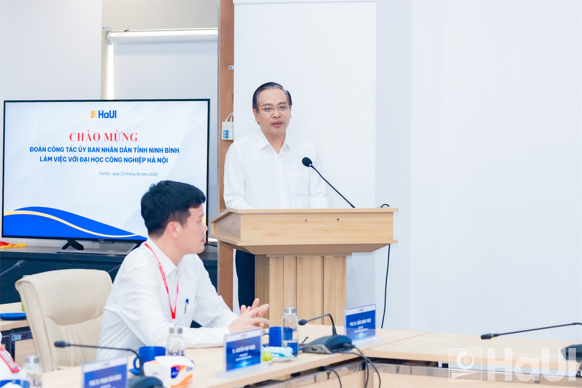 Đại học Công nghiệp Hà Nội ký kết thỏa thuận hợp tác với UBND tỉnh Ninh Bình giai đoạn 2026–2030