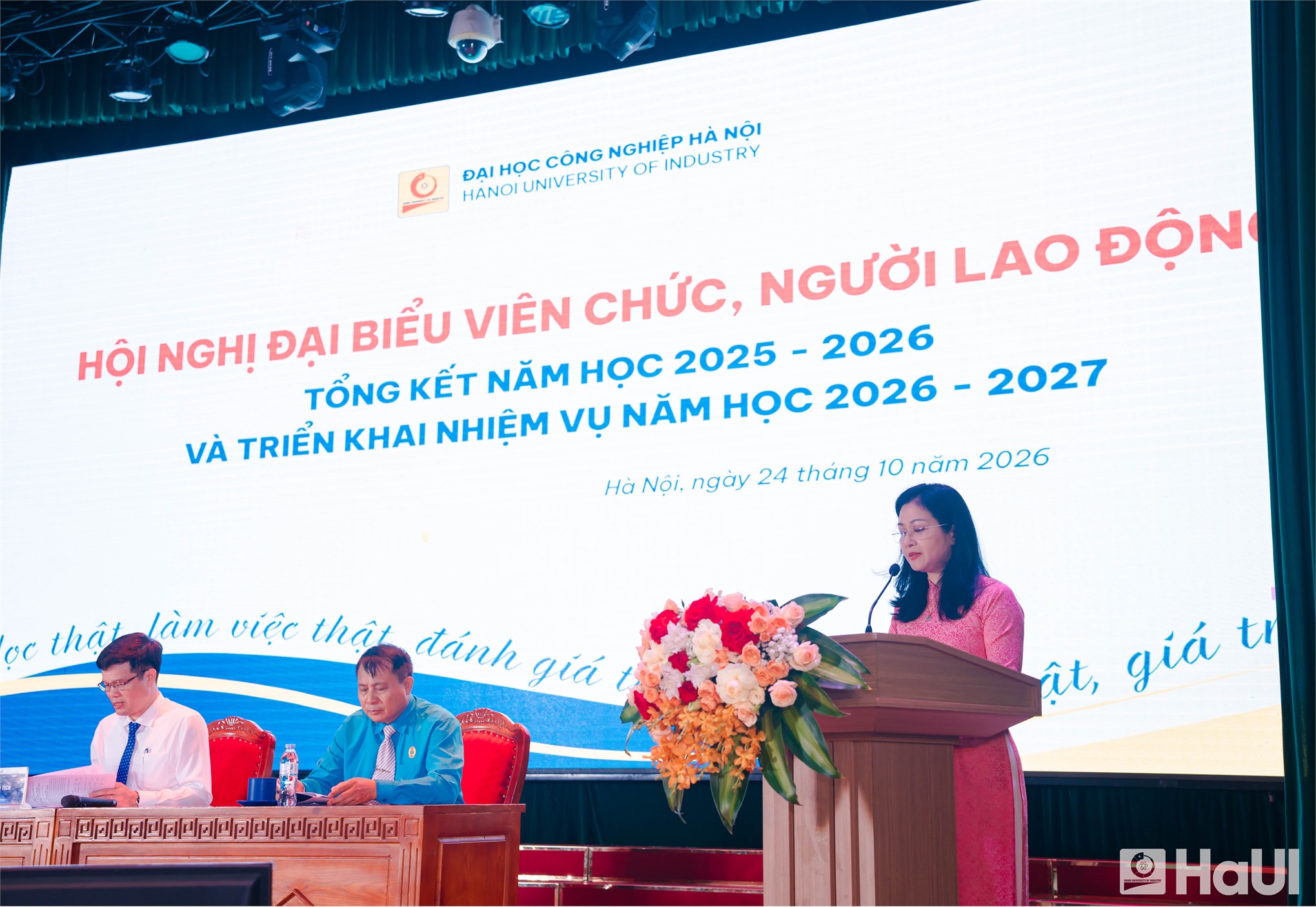 “Học thật, làm việc thật, đánh giá thật, nhân tài thật, giá trị thật” - HaUI quyết tâm bứt phá trong năm học 2026-2027