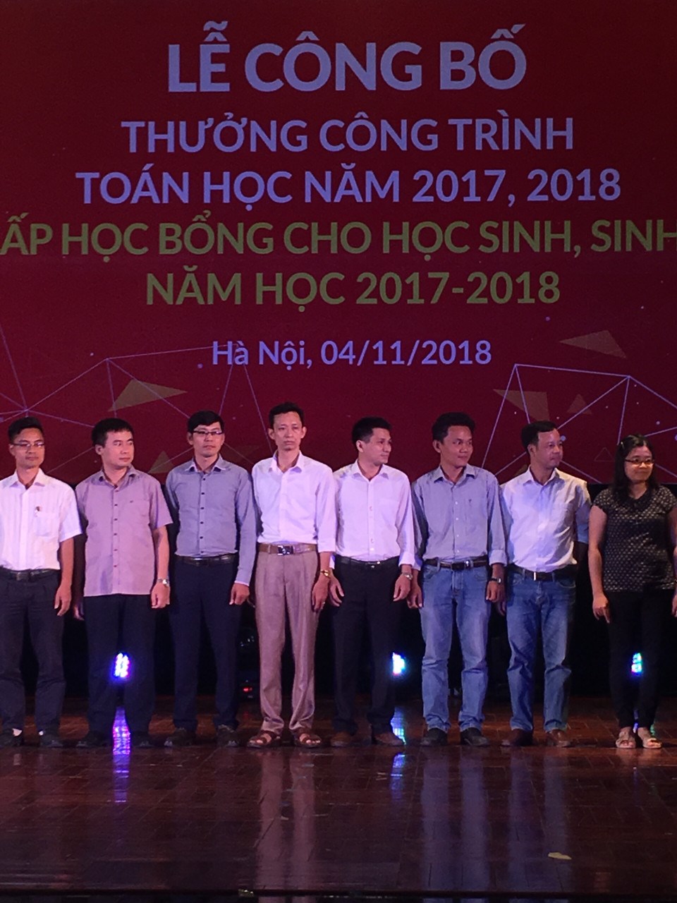 TS. Nguyễn Hữu Sáu Giành Giải Thưởng: Công Trình Toán Học Năm 2017-2018.