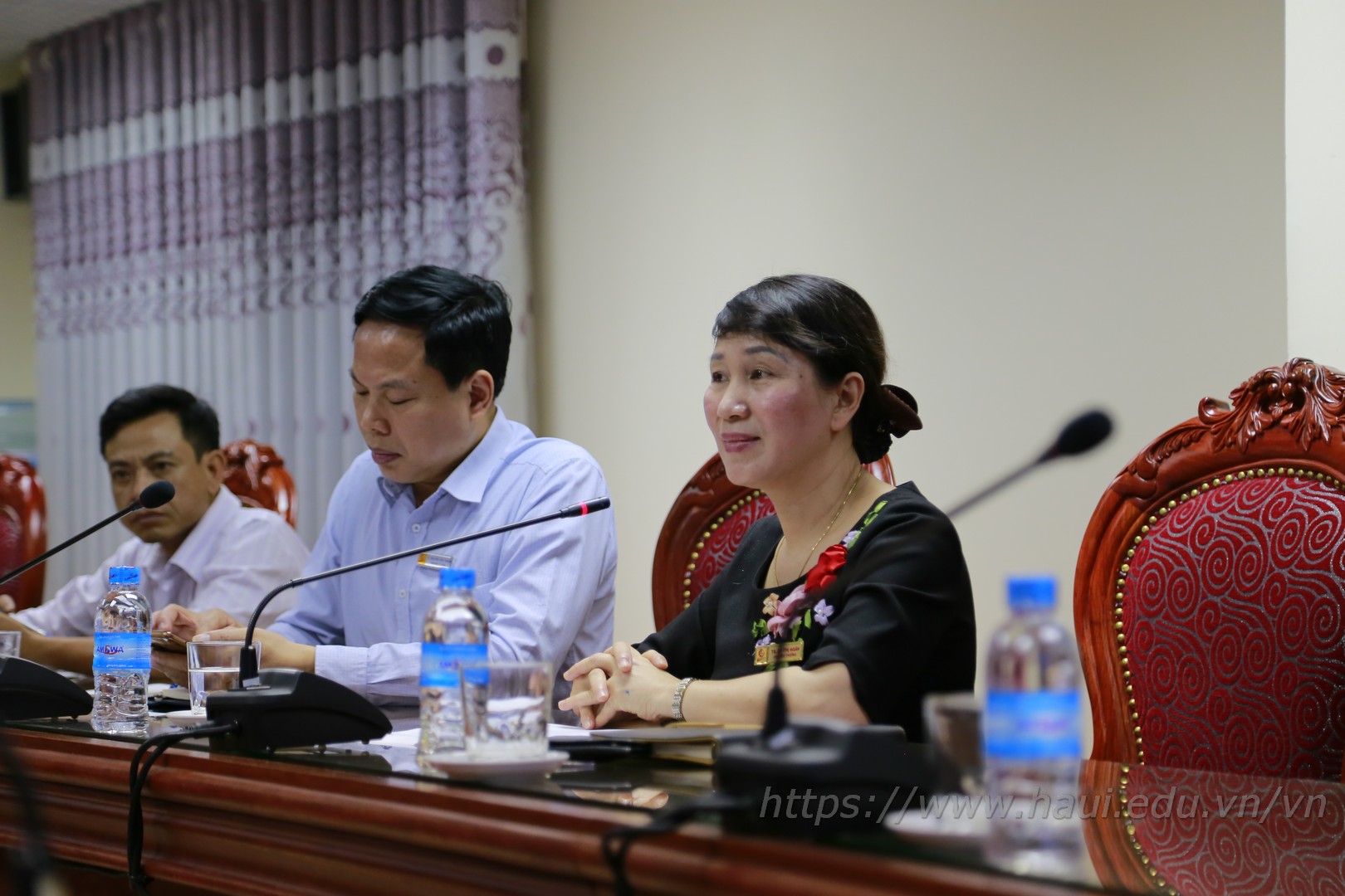 Hanoi University of Industry meets with Hoffman Group, Germany to discuss cooperation opportunities.