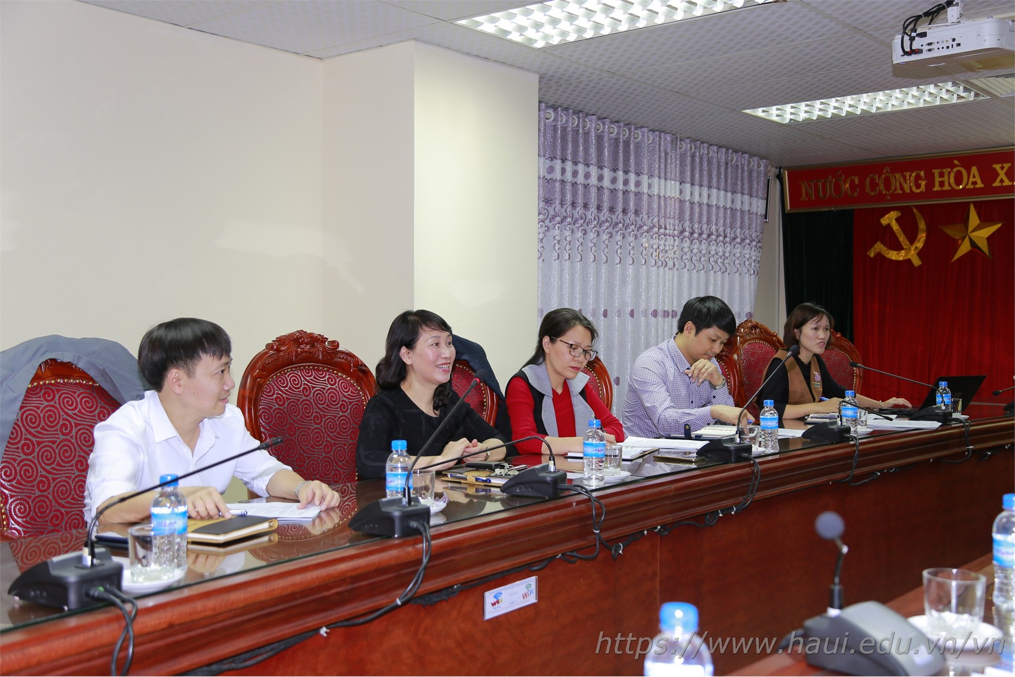Học viện Công nghệ Trung Nguyên (Trung Quốc) thăm và trao đổi hợp tác với Đại học Công nghiệp Hà Nội