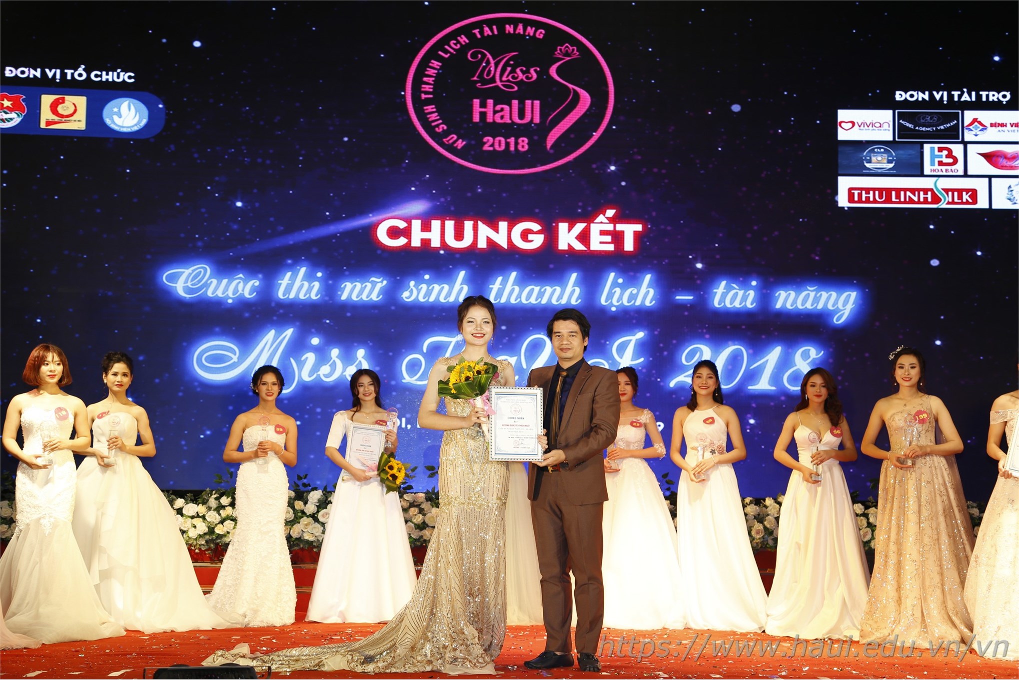Chung kết Cuộc thi Nữ sinh thanh lịch - tài năng “Miss HaUI 2018”