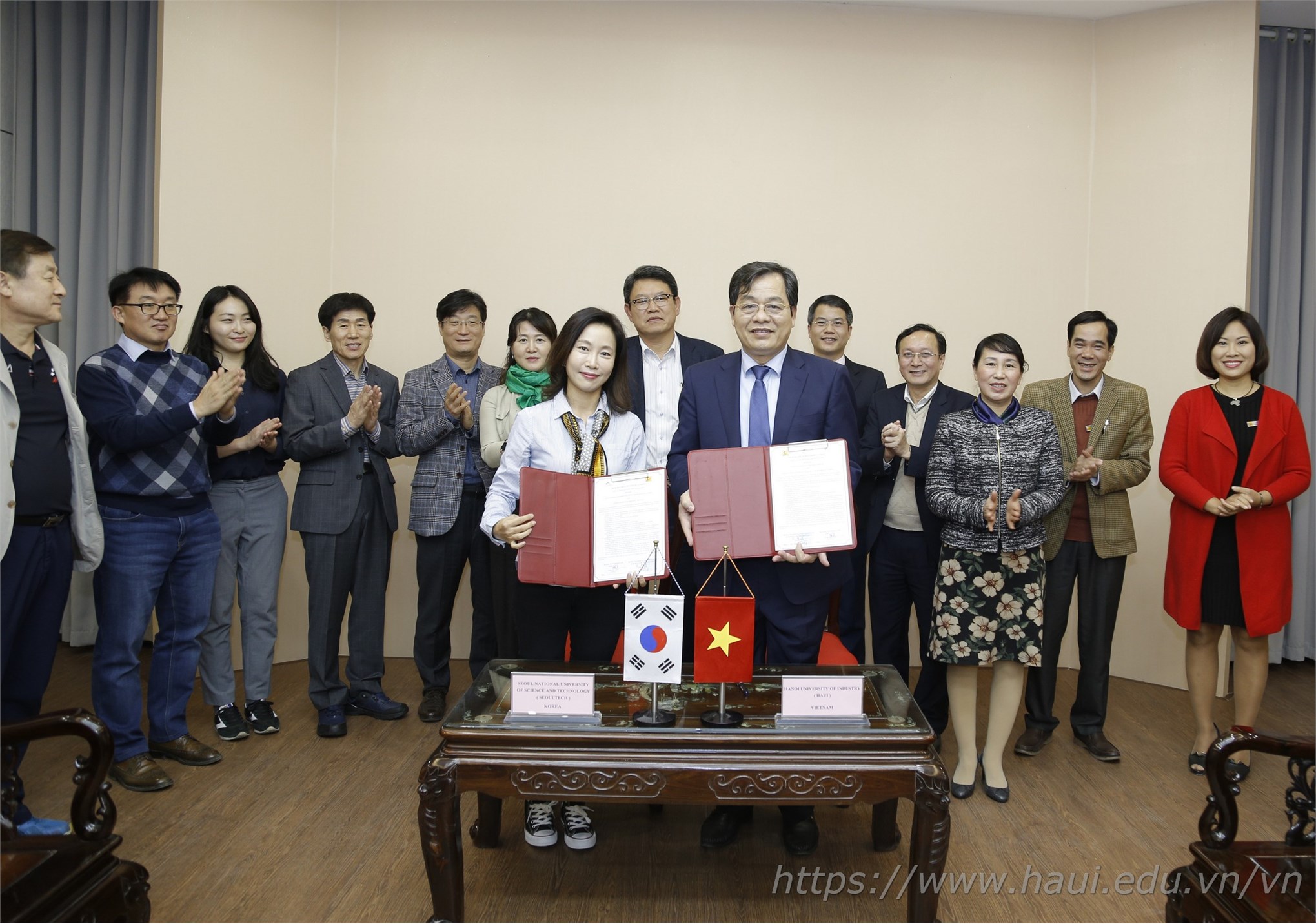 Signing a Memorandum of Understanding with Seoul National University of Science and Technology - Korea