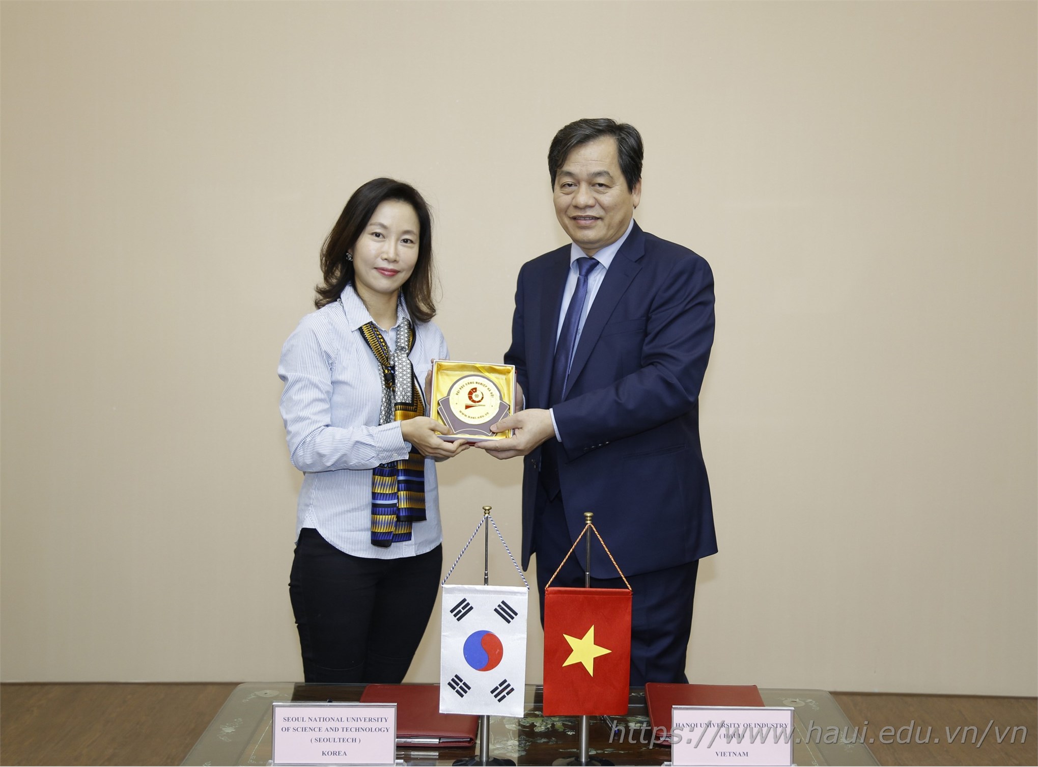 Signing a Memorandum of Understanding with Seoul National University of Science and Technology - Korea