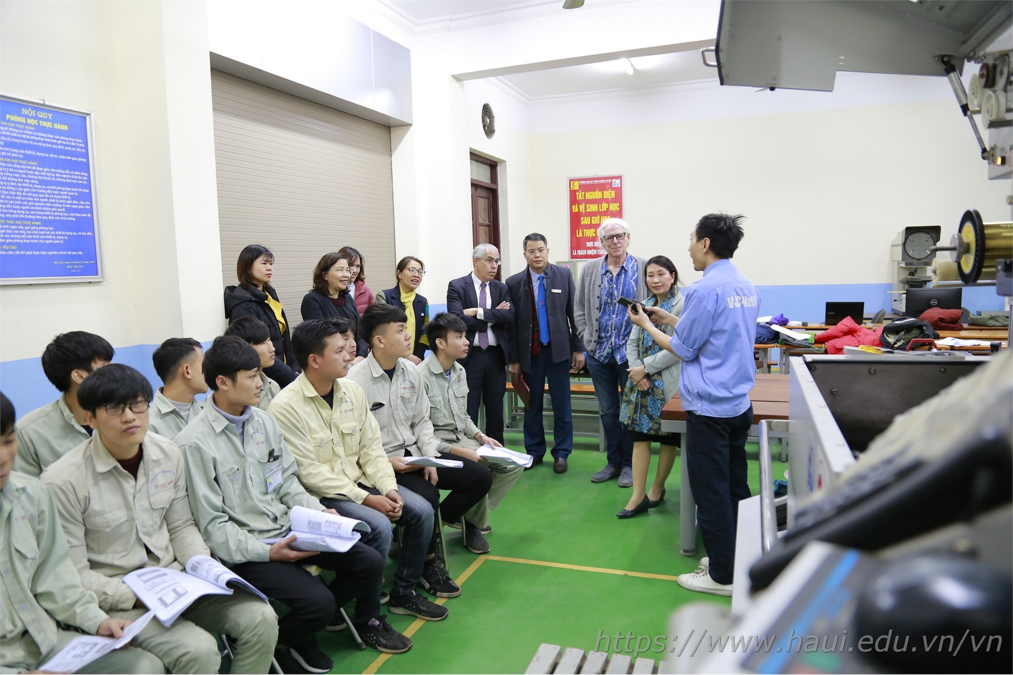 MOU signing ceremony between Hanoi University of Industry and Kwantlen University of Science and Technology, Canada