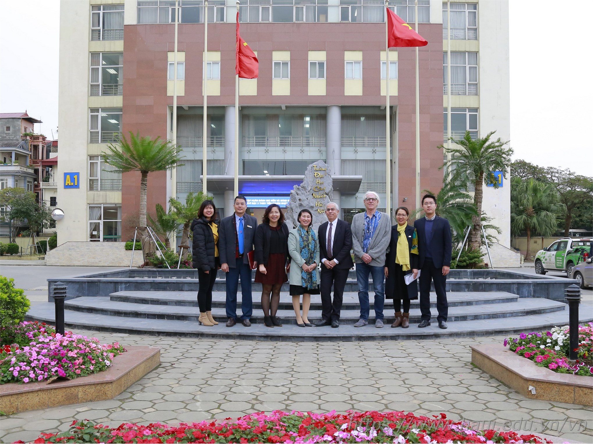 MOU signing ceremony between Hanoi University of Industry and Kwantlen University of Science and Technology, Canada