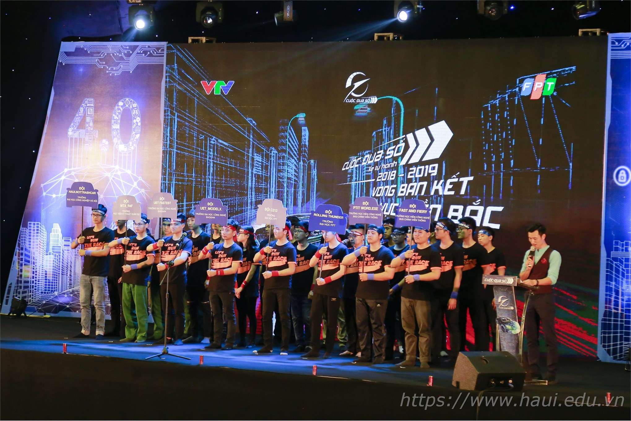 Sinh viên Đại học Công nghiệp Hà Nội lần đầu thử sức tại Cuôc đua số 2019
