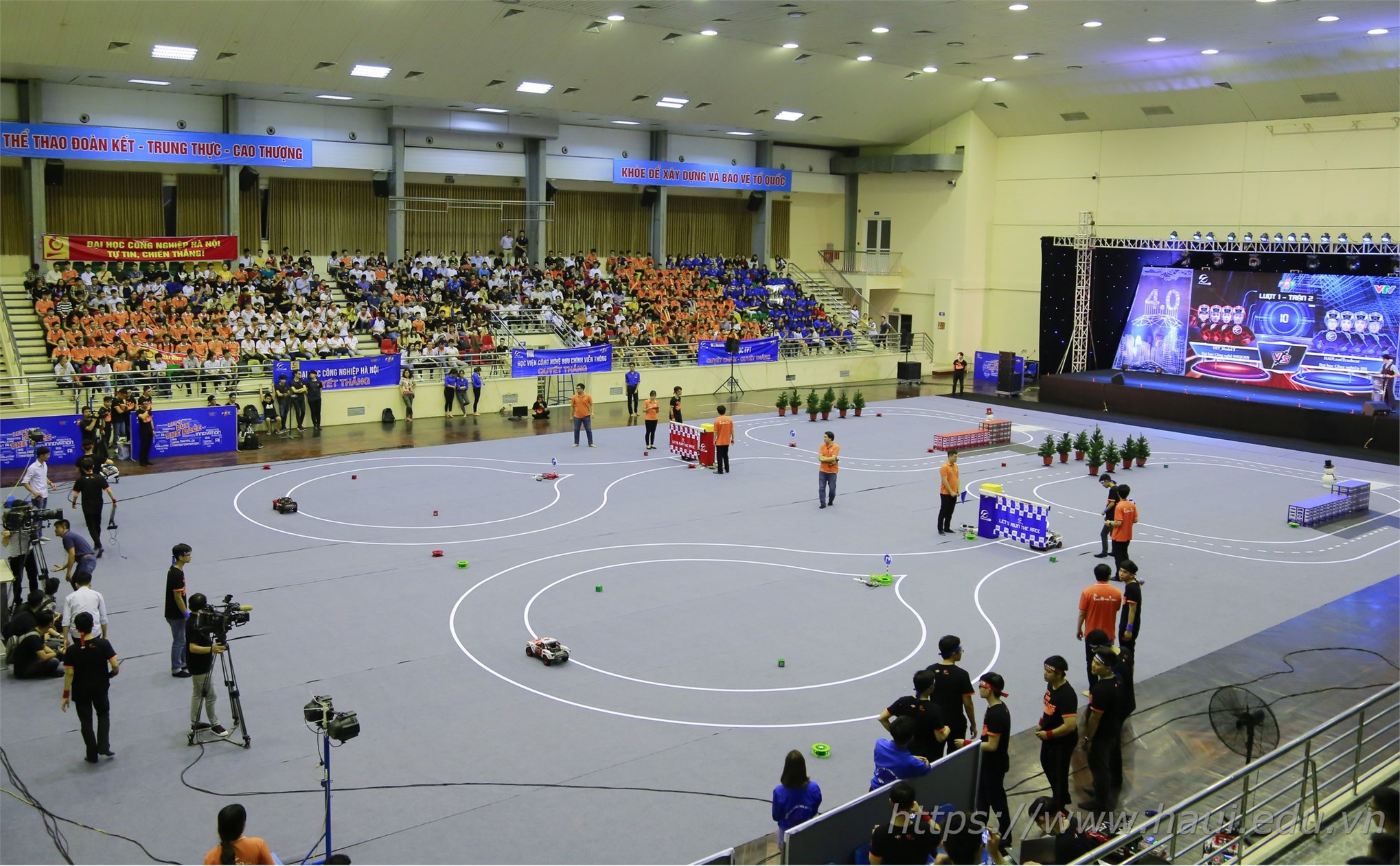 Sinh viên Đại học Công nghiệp Hà Nội lần đầu thử sức tại Cuôc đua số 2019