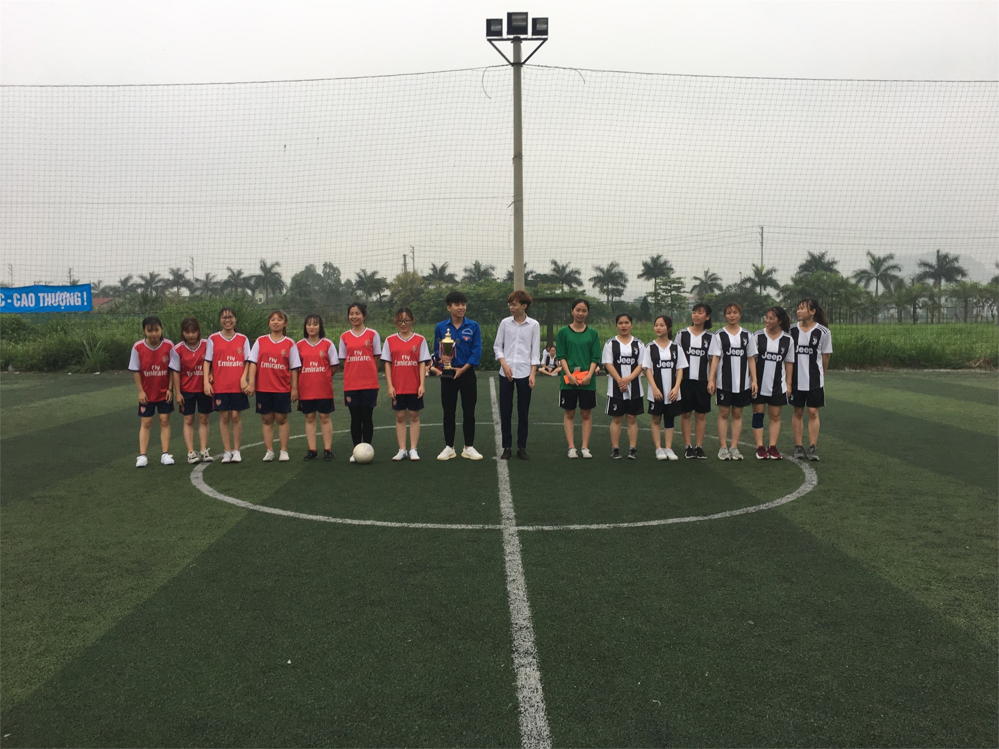 Chung kết Giải bóng đá nữ tân sinh viên khoa Kế toán Kiểm toán-Lần thứ 2