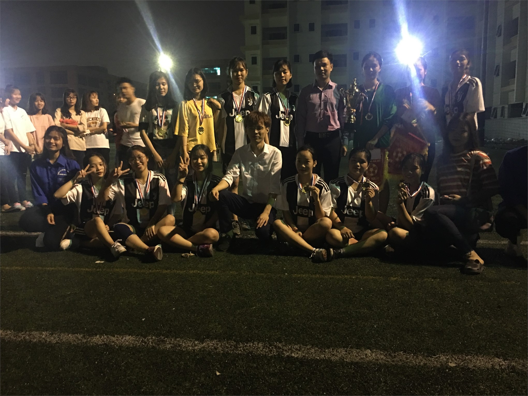 Chung kết Giải bóng đá nữ tân sinh viên khoa Kế toán Kiểm toán-Lần thứ 2