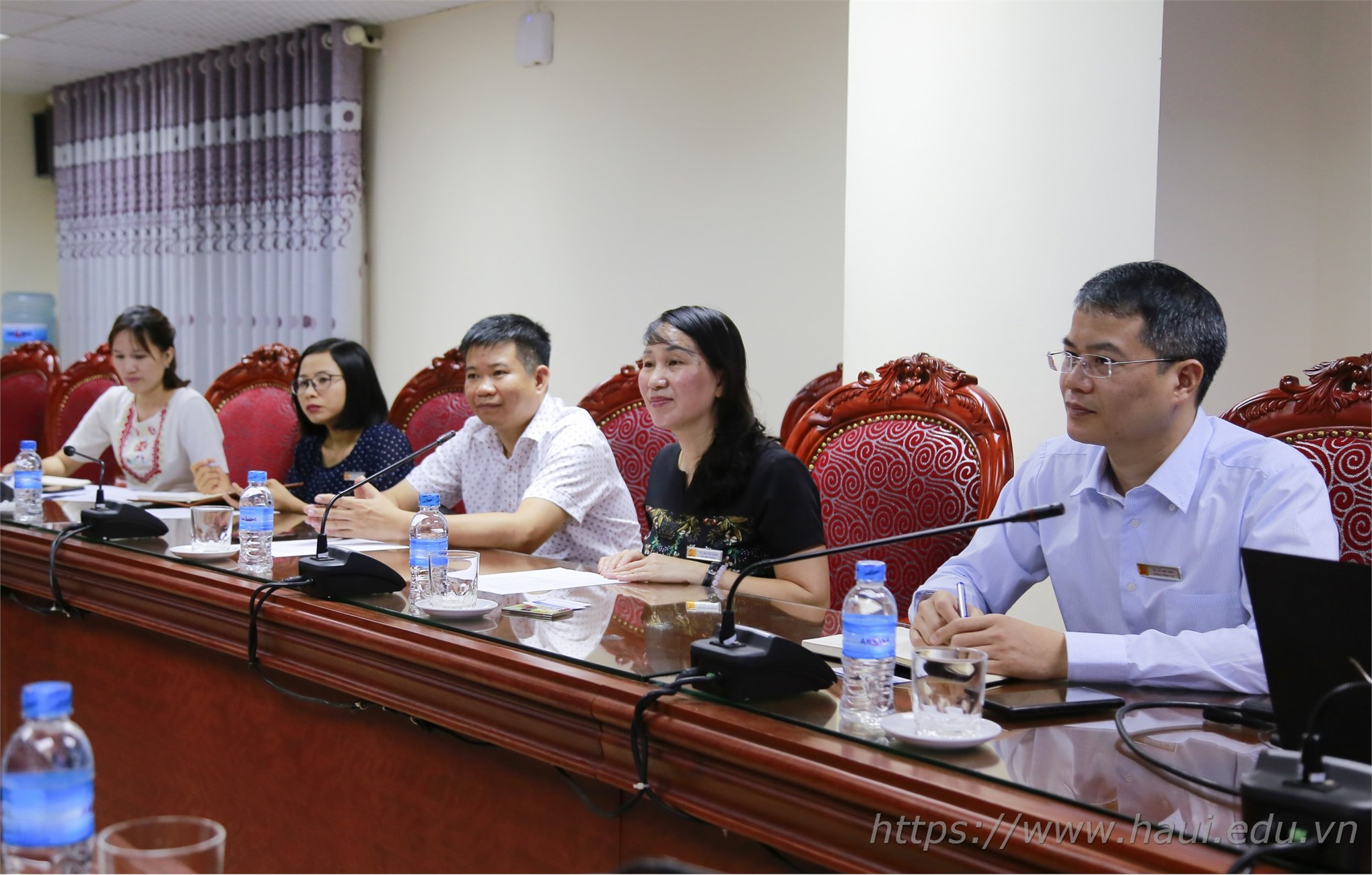 Guangxi University of Science and Technology, China paid a working visit to Hanoi University of Industry