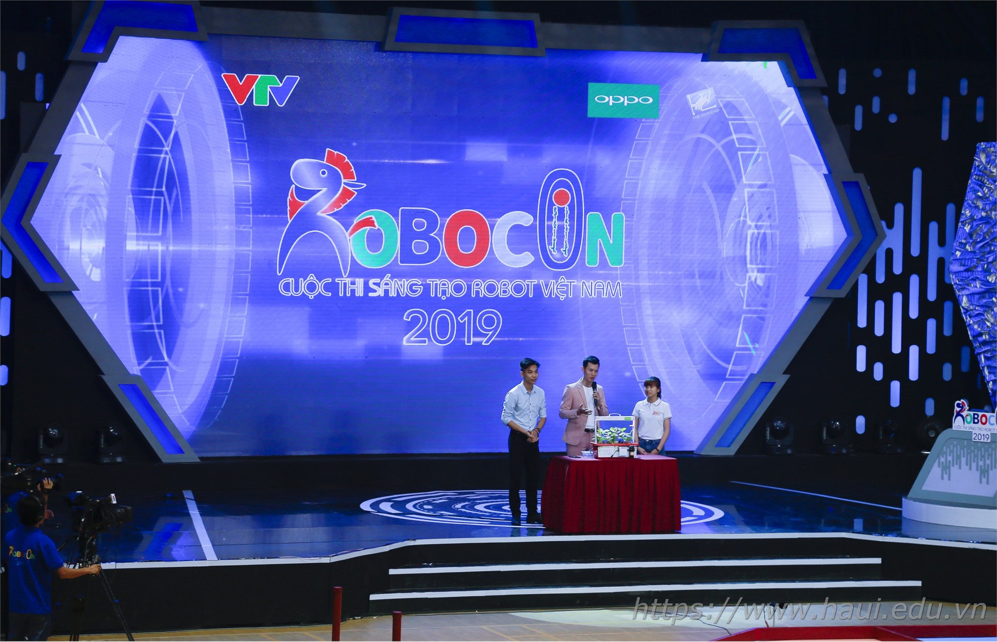 Đại học Công nghiệp Hà Nội đạt giải Ba cuộc thi Robocon Việt Nam 2019
