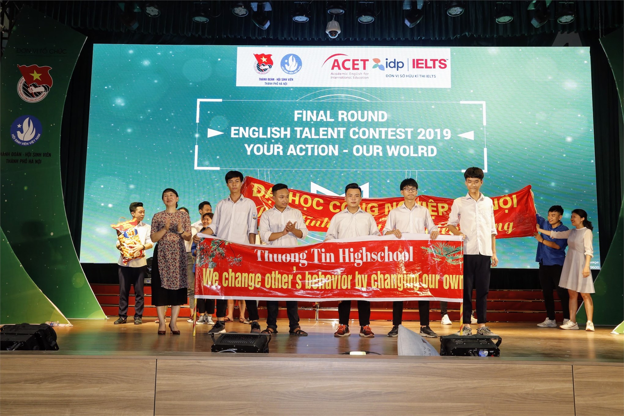 Đại học Công nghiệp Hà Nội đạt giải Nhì cuộc thi Tài năng Anh ngữ với tổng giá trị giải thưởng 130 triệu đồng