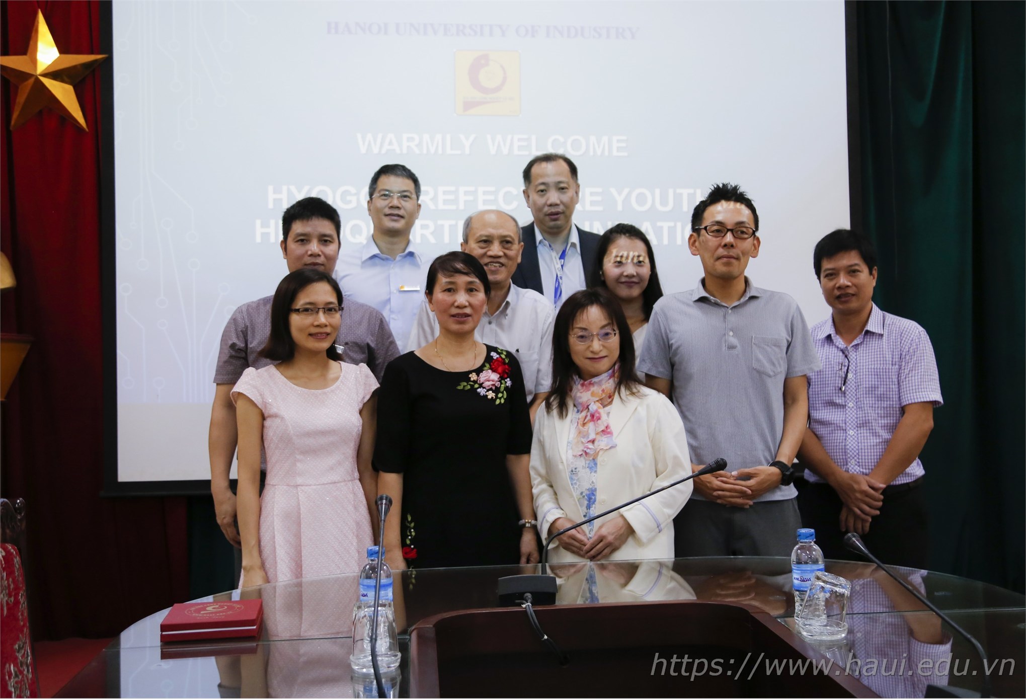 Delegation of Hyogo prefecture, Japan paid a working visit to Hanoi University of Industry