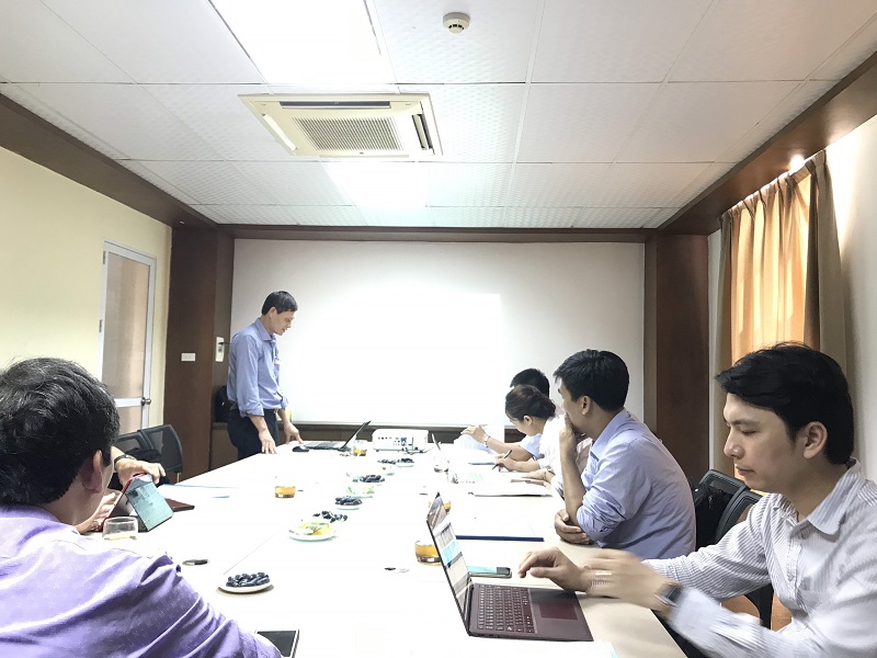 Nghiệm thu cấp đơn vị đề tài nghiên cứu khoa học cấp trường do TS. Hoàng Thanh Đức làm chủ nhiệm