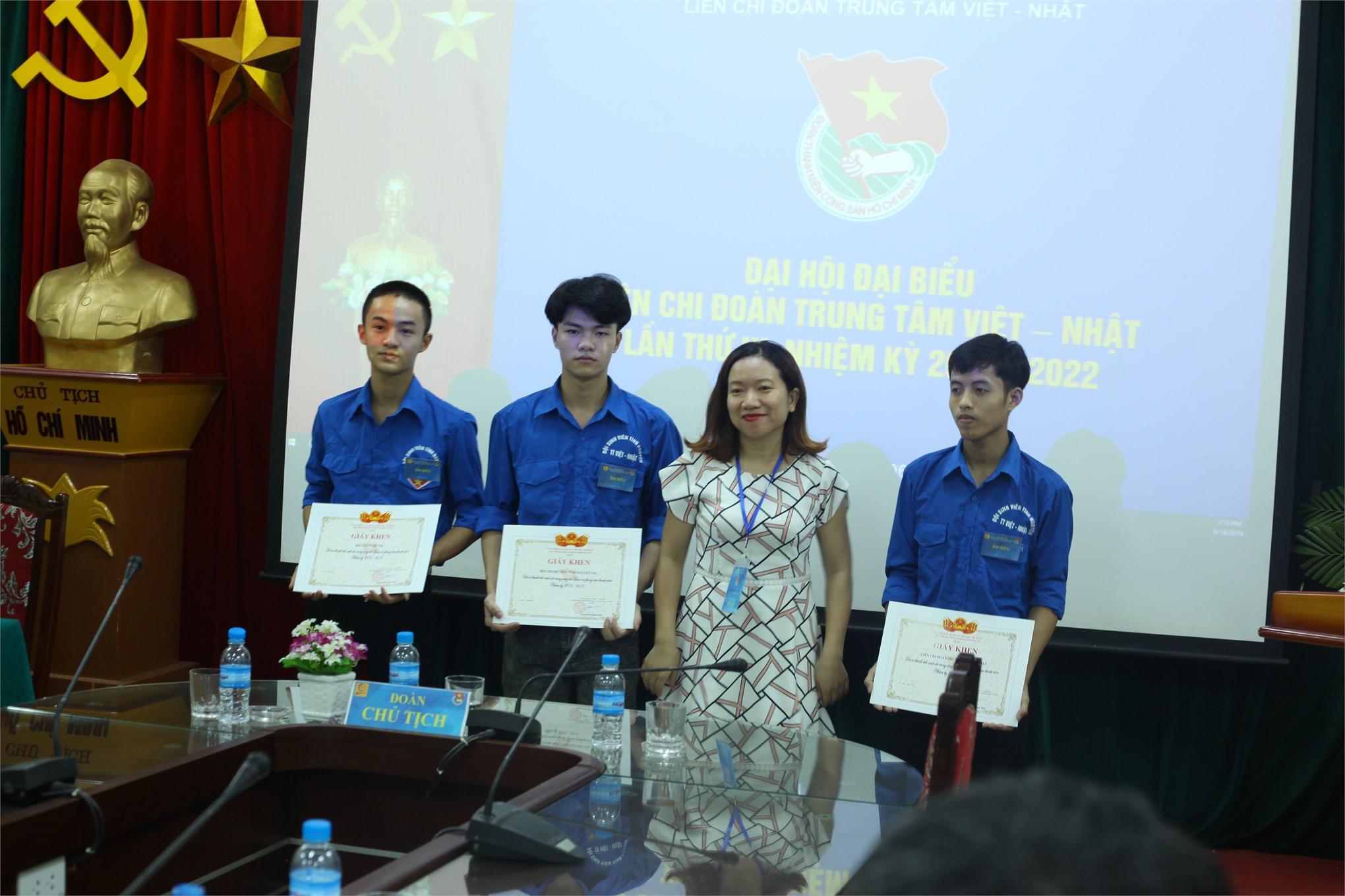 Đại hội Đại biểu Liên chi đoàn Trung tâm Việt Nhật lần thứ IX, nhiệm kỳ 2019-2022