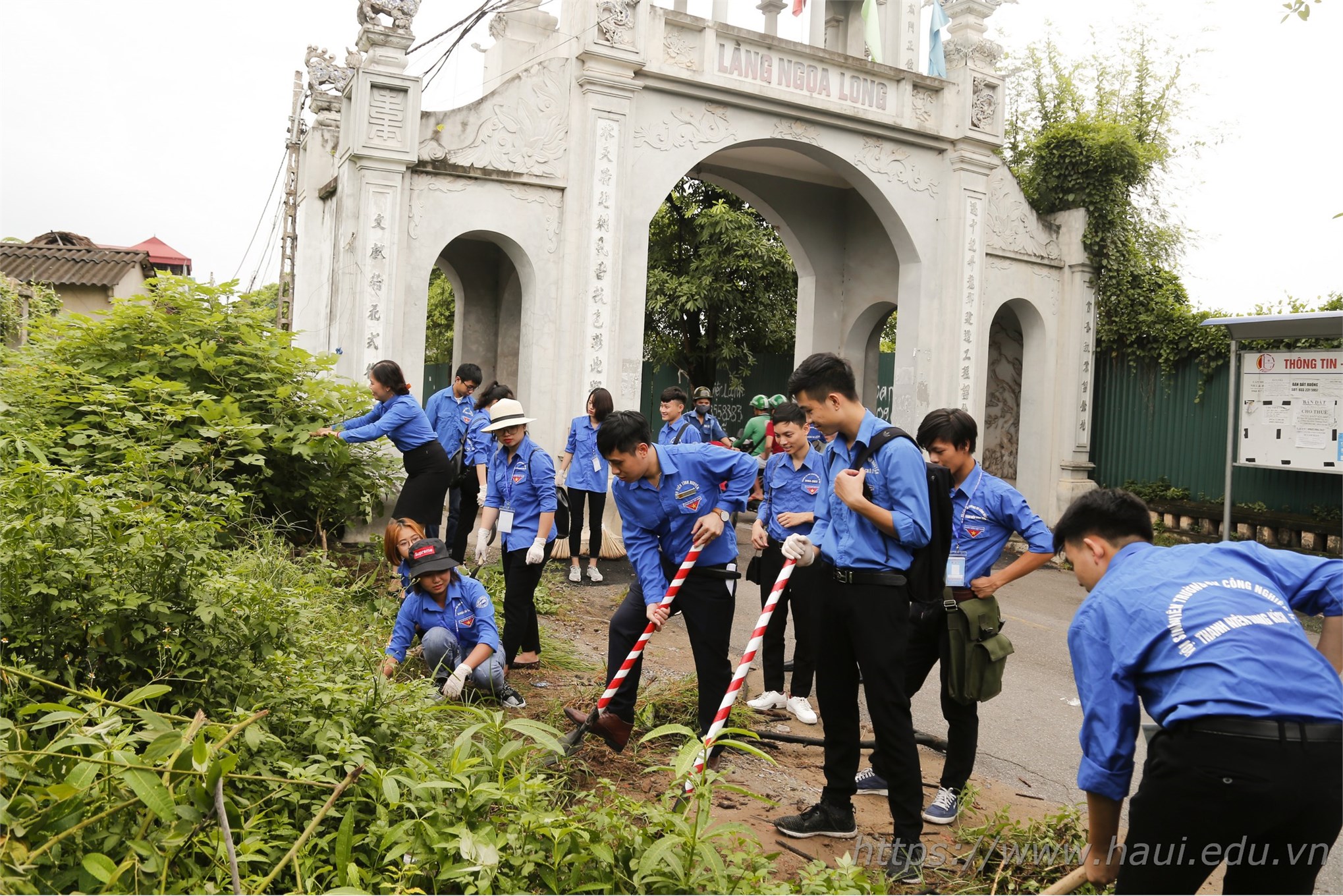 Tuổi trẻ Đại học Công nghiệp Hà Nội ra quân chiến dịch tình nguyện Hè 2019