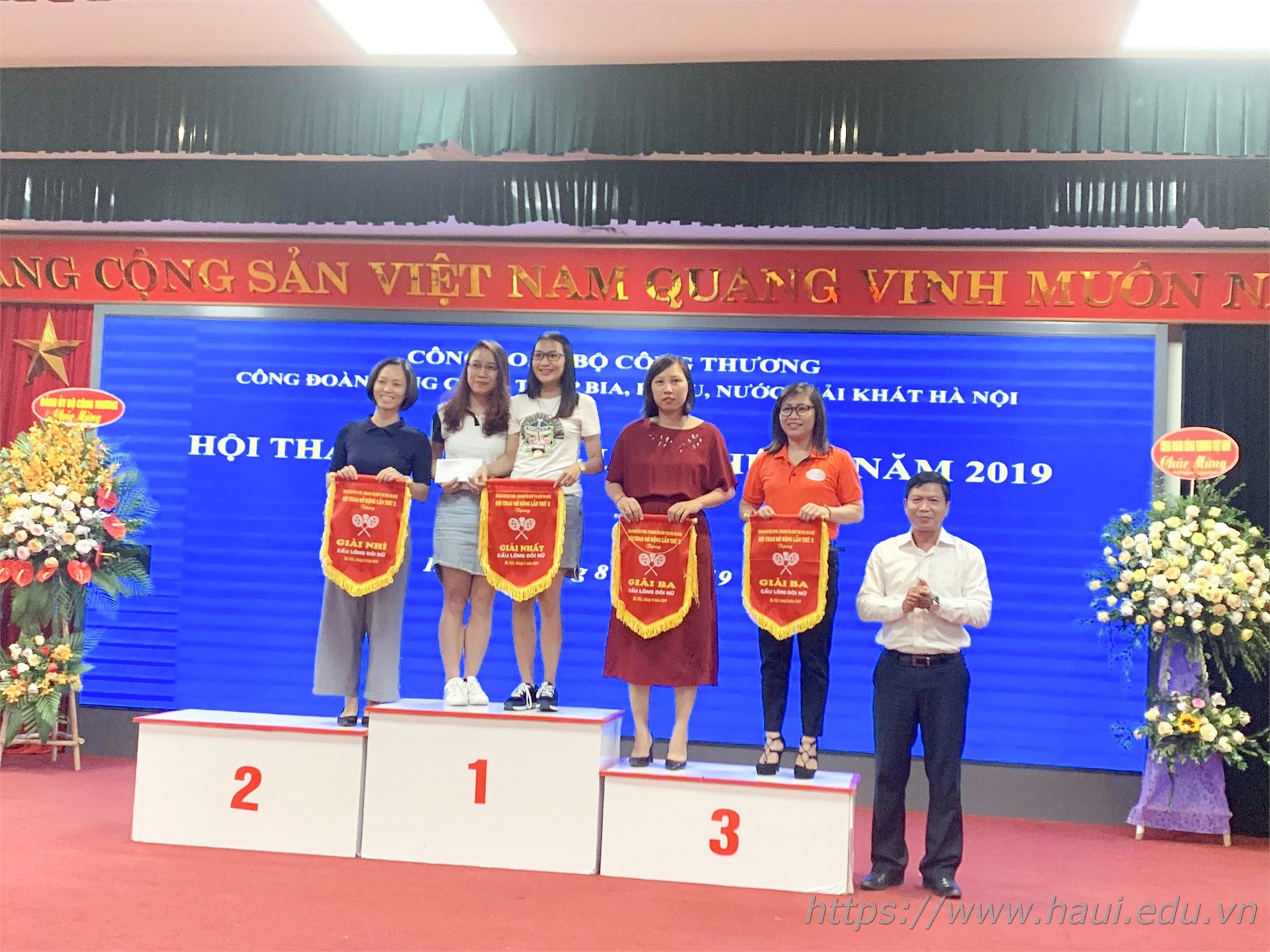 Trường Đại học Công nghiệp Hà Nội tham gia Hội thao Công đoàn Bộ Công Thương 2019