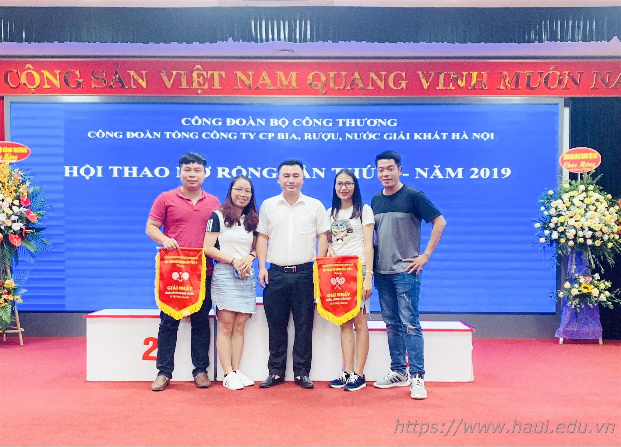 Trường Đại học Công nghiệp Hà Nội tham gia Hội thao Công đoàn Bộ Công Thương 2019