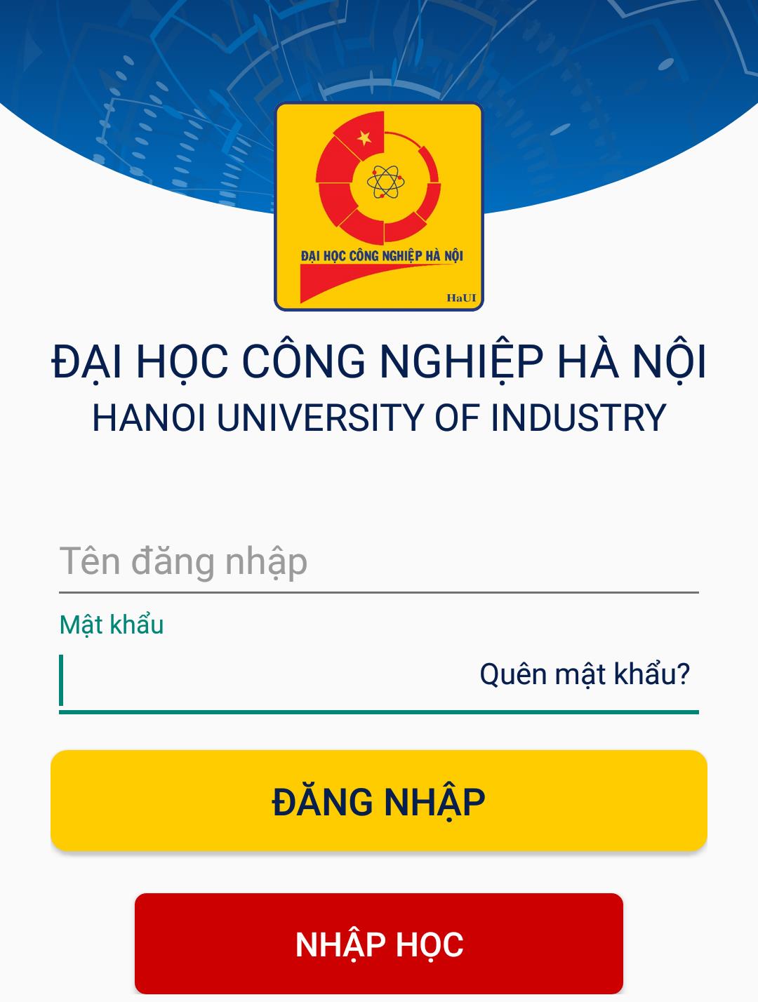Ứng dụng MyHaUI