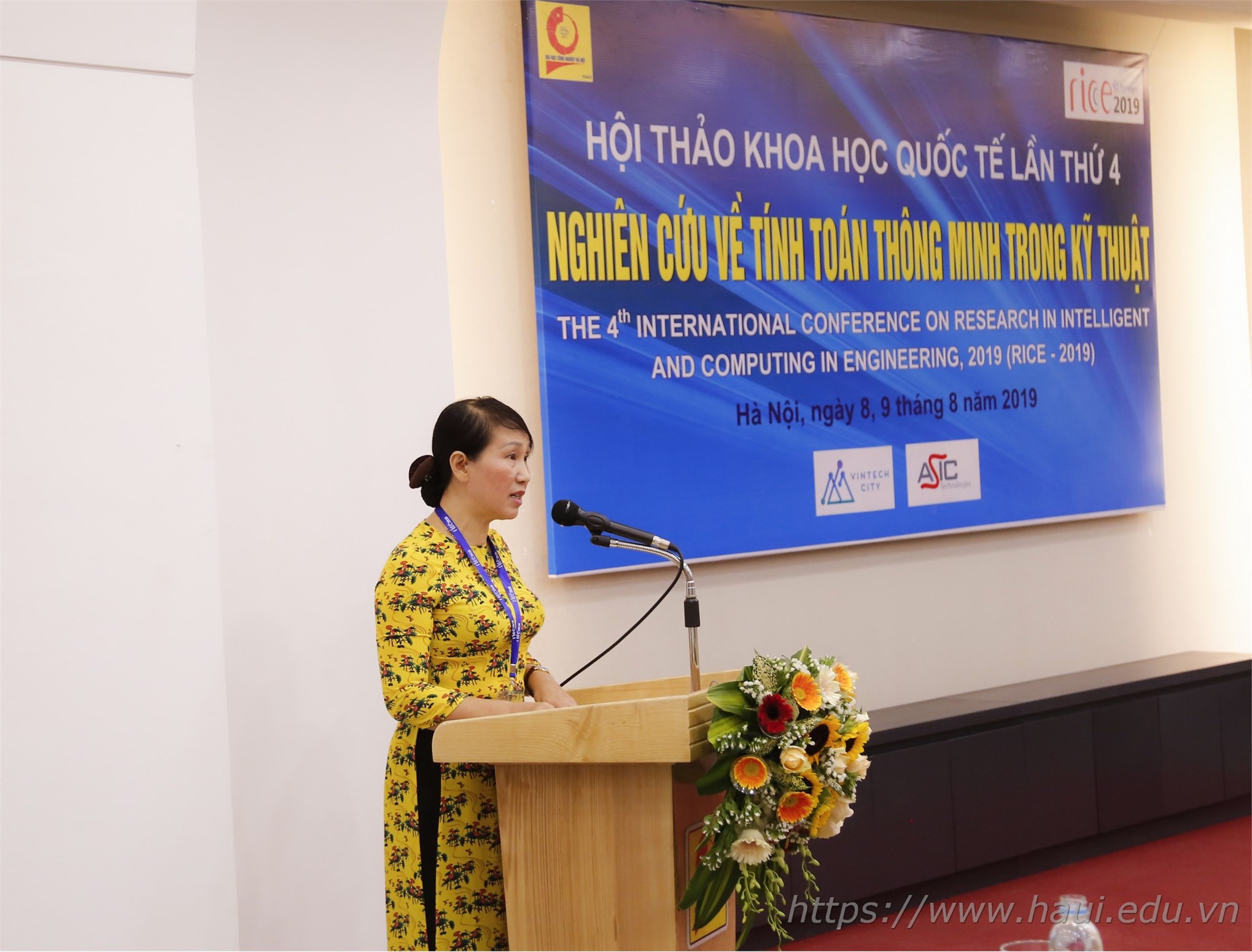 The 4th international conference RICE 2019 at HaUI