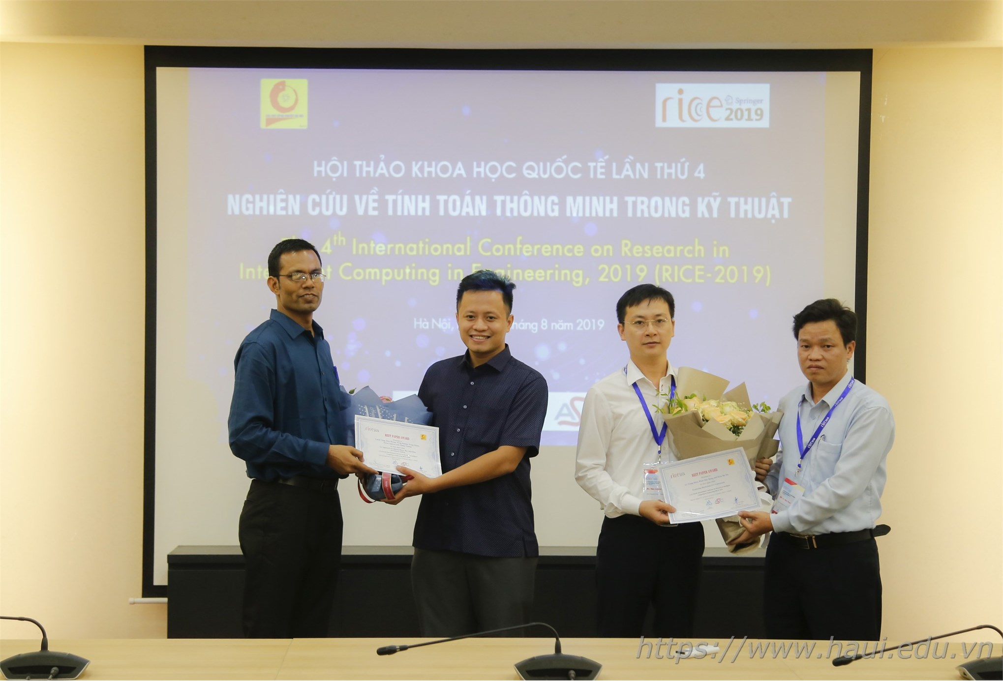 The 4th international conference RICE 2019 at HaUI