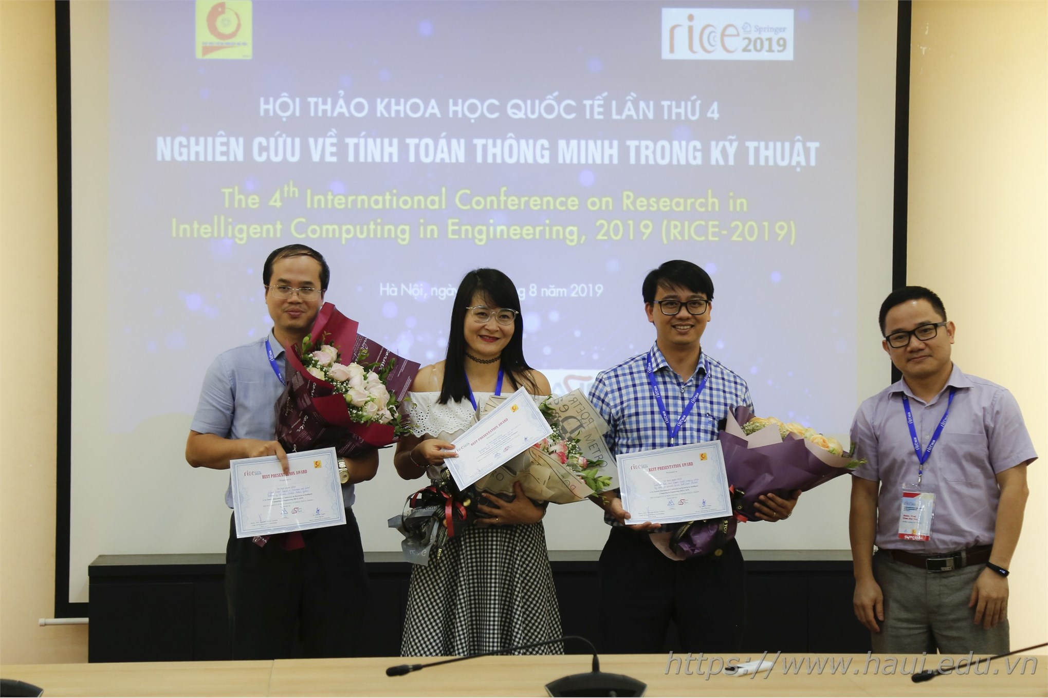 The 4th international conference RICE 2019 at HaUI