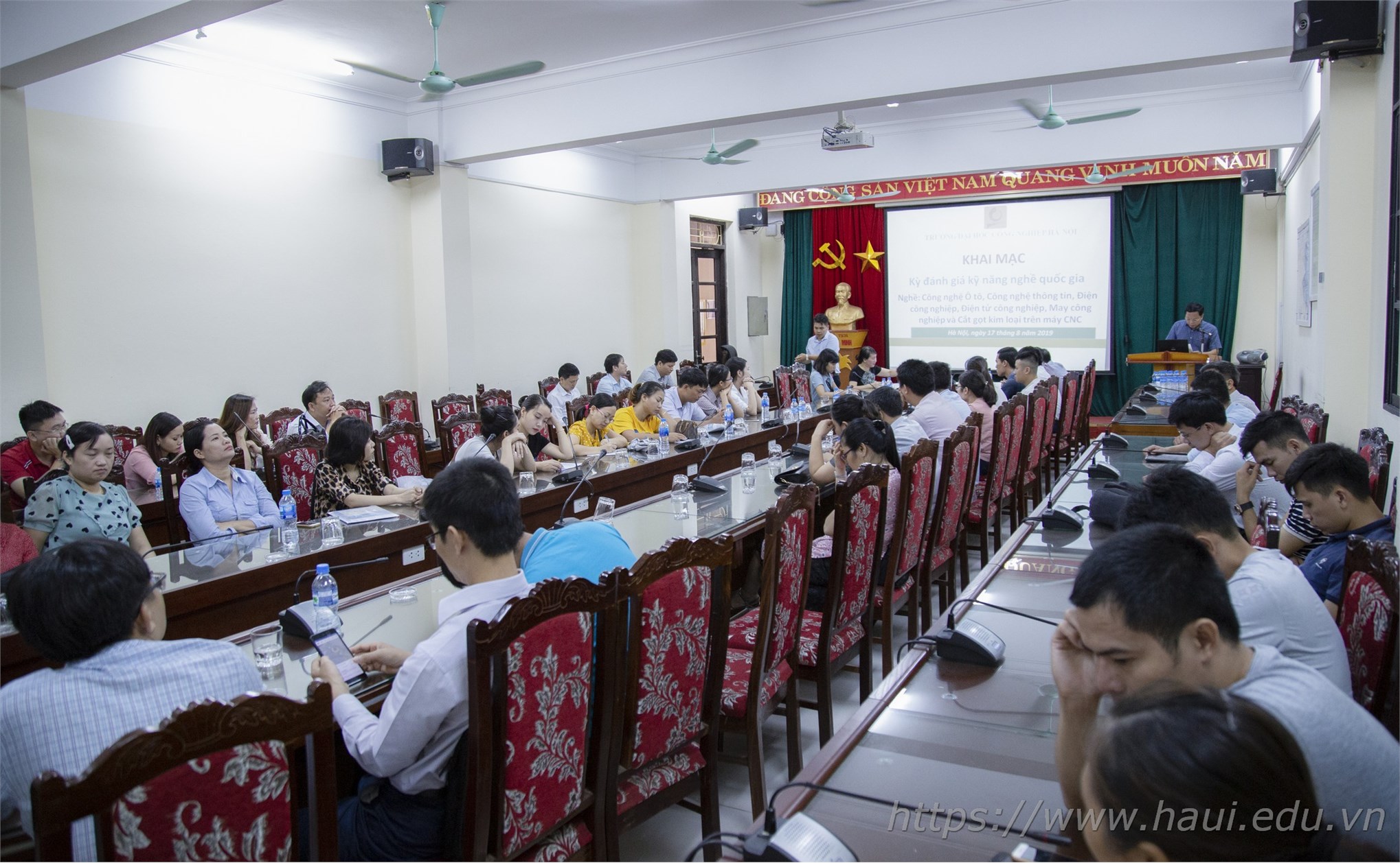 Trường Đại học Công nghiệp Hà Nội tổ chức kỳ đánh giá kỹ năng nghề quốc gia tháng 8 năm 2019