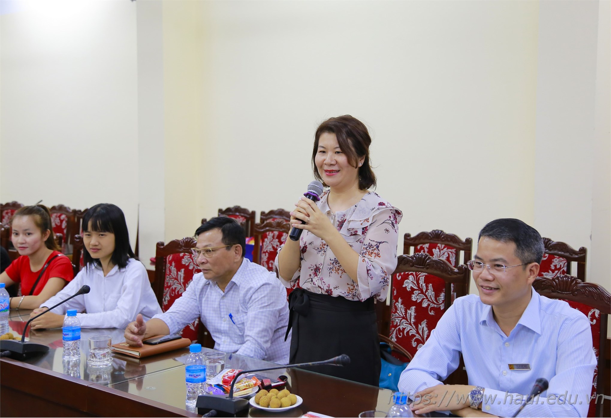 Sinh viên Trường Đại học Khoa học kỹ thuật Quảng Tây - Trung Quốc tham gia chương trình trao đổi sinh viên tại Đại học Công nghiệp Hà Nội