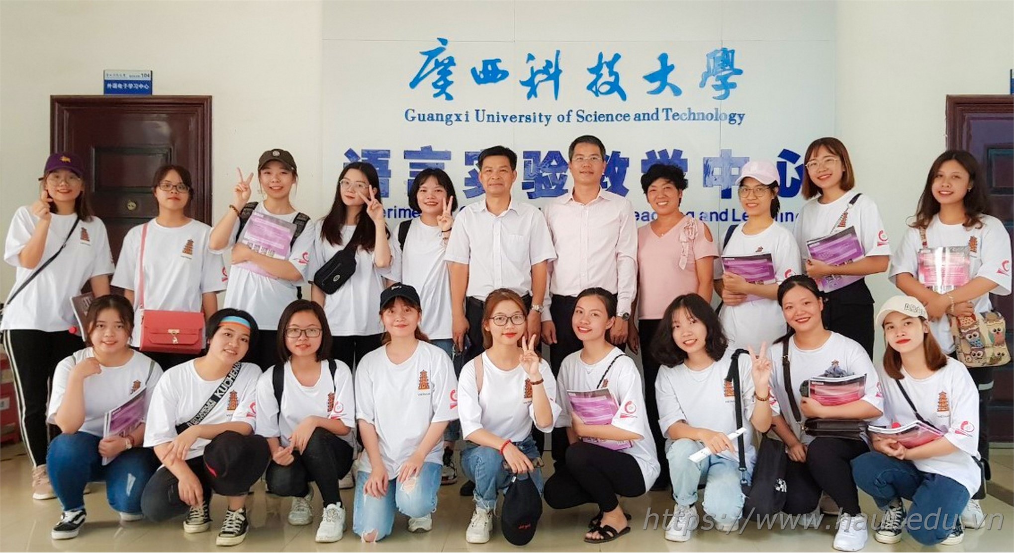 60 HaUI students participate in the student exchange program at Guangxi University of Science and Technology, China