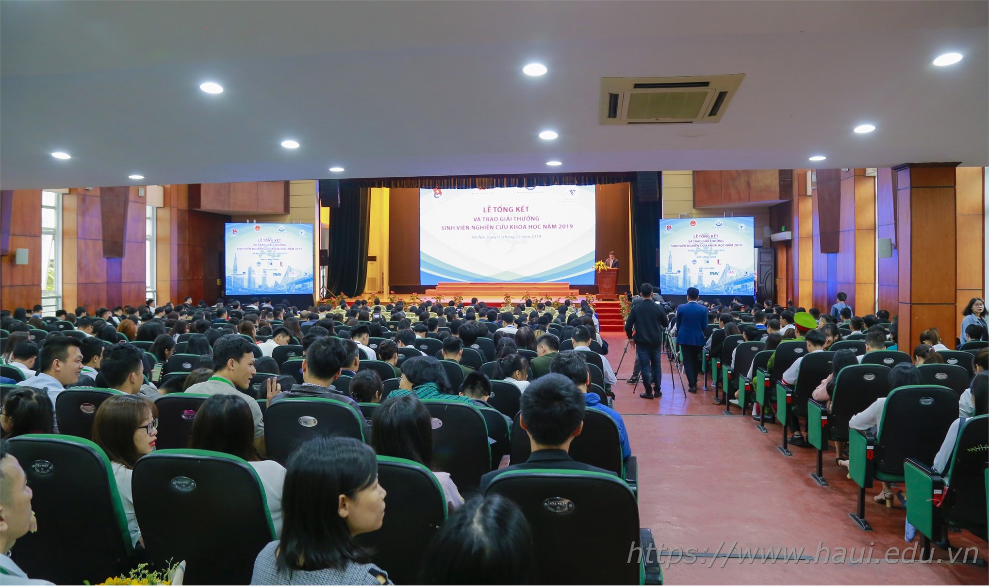 Sinh viên Đại học Công nghiệp Hà Nội đạt giải Ba “Sinh viên nghiên cứu khoa học” năm 2019