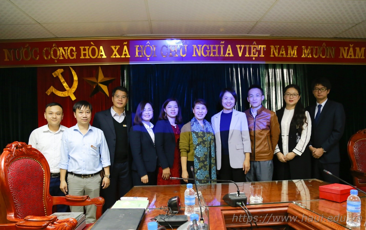 Đại học Công nghiệp Hà Nội hợp tác với Học viện Xiangsihu, Trung Quốc