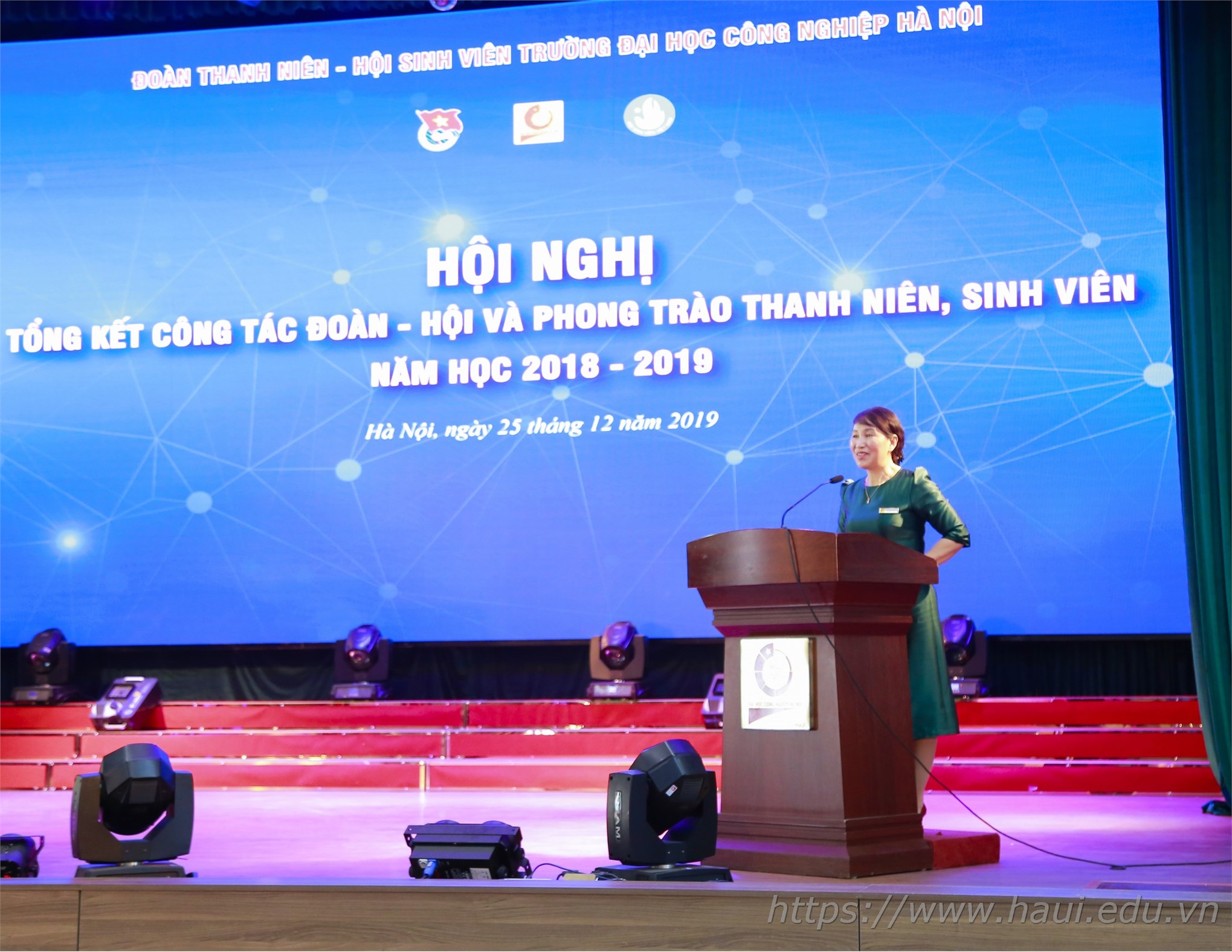 Đại học Công nghiệp Hà Nội tổng kết công tác Đoàn - Hội và Phong trào thanh niên sinh viên năm học 2018 - 2019