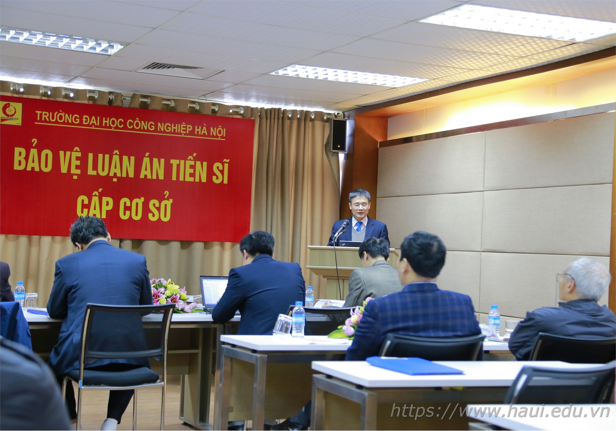 Đại học Công nghiệp Hà Nội tổ chức đánh giá luận án tiến sĩ cấp cơ sở chuyên ngành Kỹ thuật cơ khí