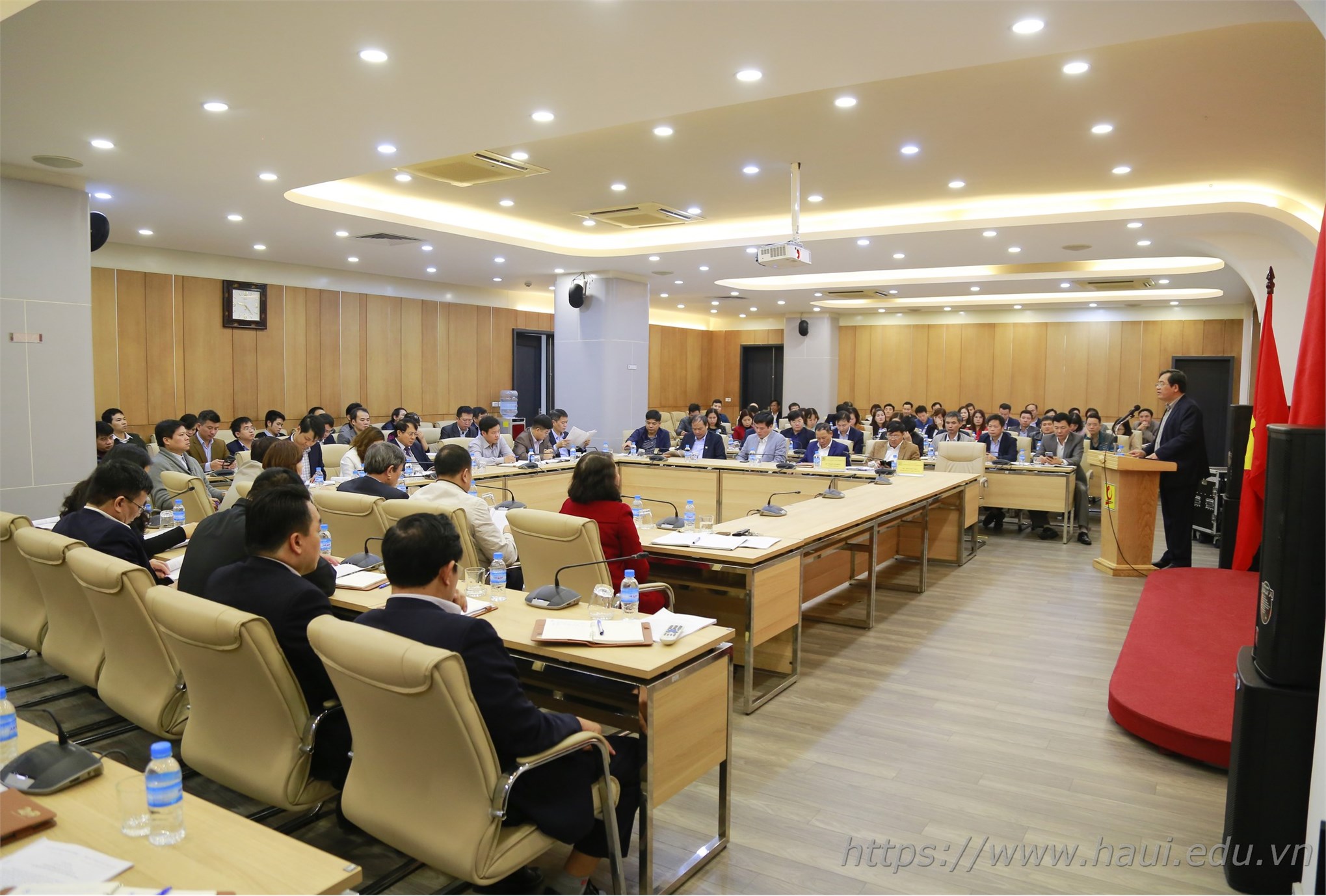 Đảng bộ Trường Đại học Công nghiệp Hà Nội tập huấn công tác tổ chức đại hội đảng các cấp