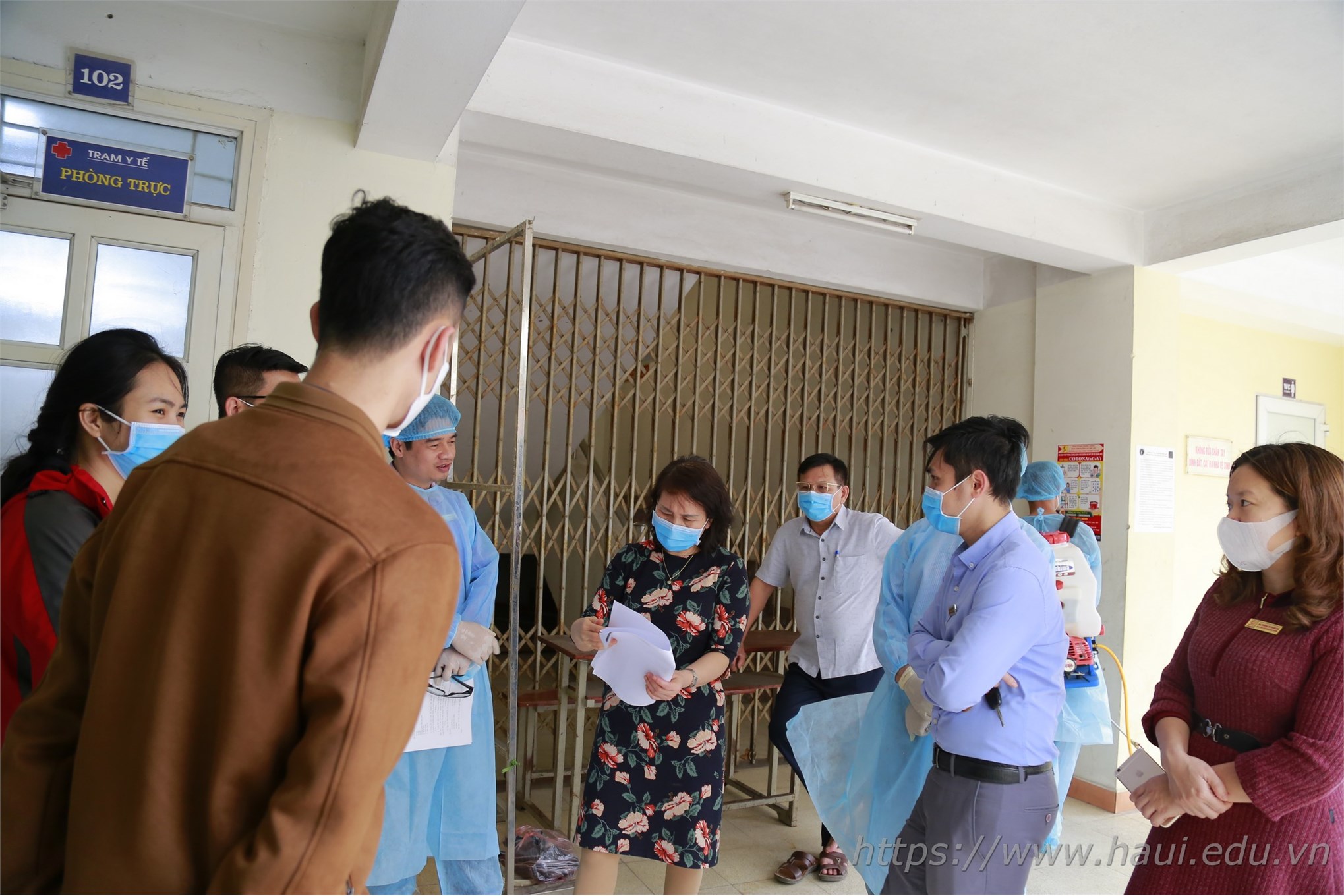 Đại học Công nghiệp Hà Nội diễn tập phòng chống dịch COVID-19