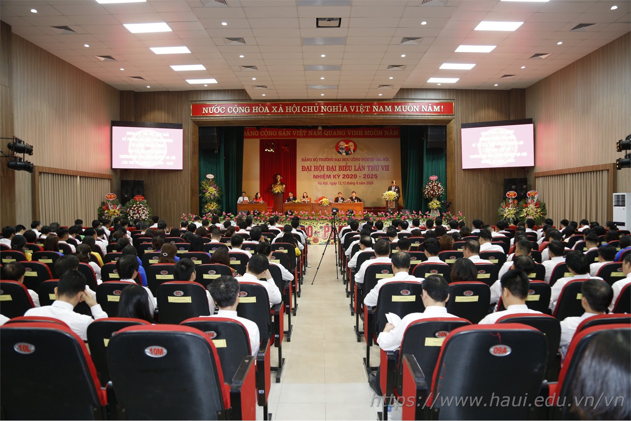 Đại hội Đảng bộ Trường Đại học Công nghiệp Hà Nội lần thứ VII, nhiệm kỳ 2020 - 2025