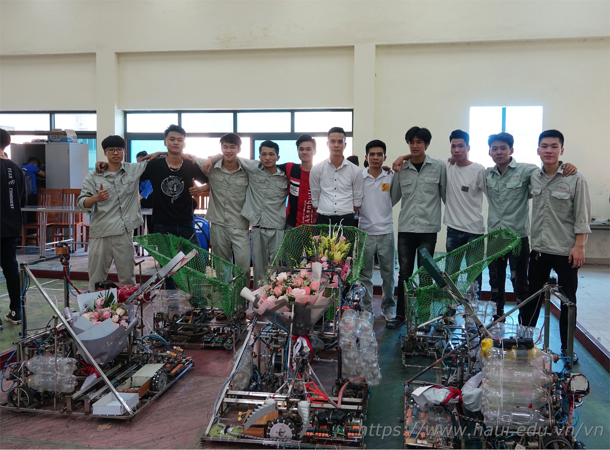 DTO3 team won First Prize at HaUI Robocon Contest 2020