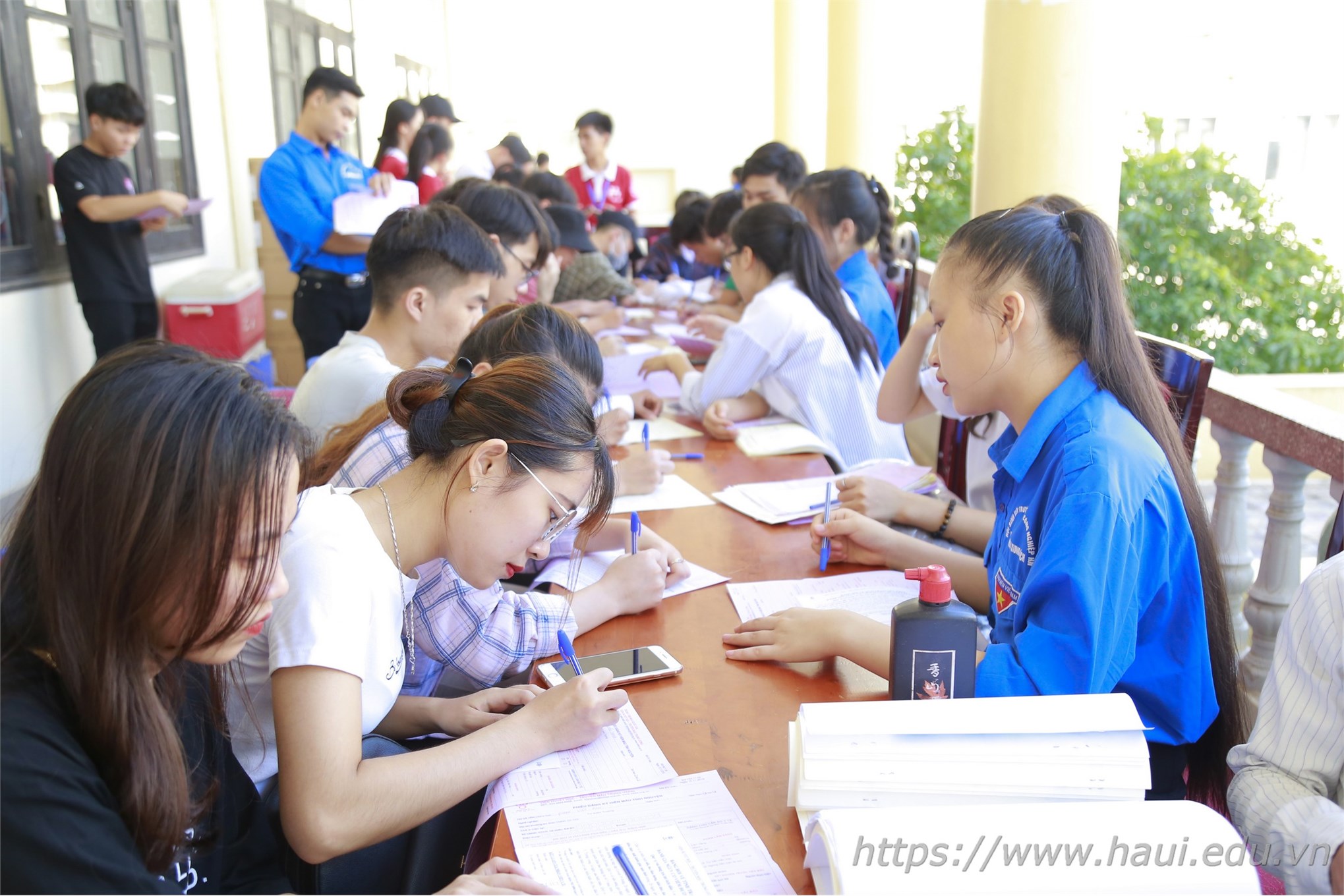 Ngày hội hiến máu năm 2020 tại Đại học Công nghiệp Hà Nội