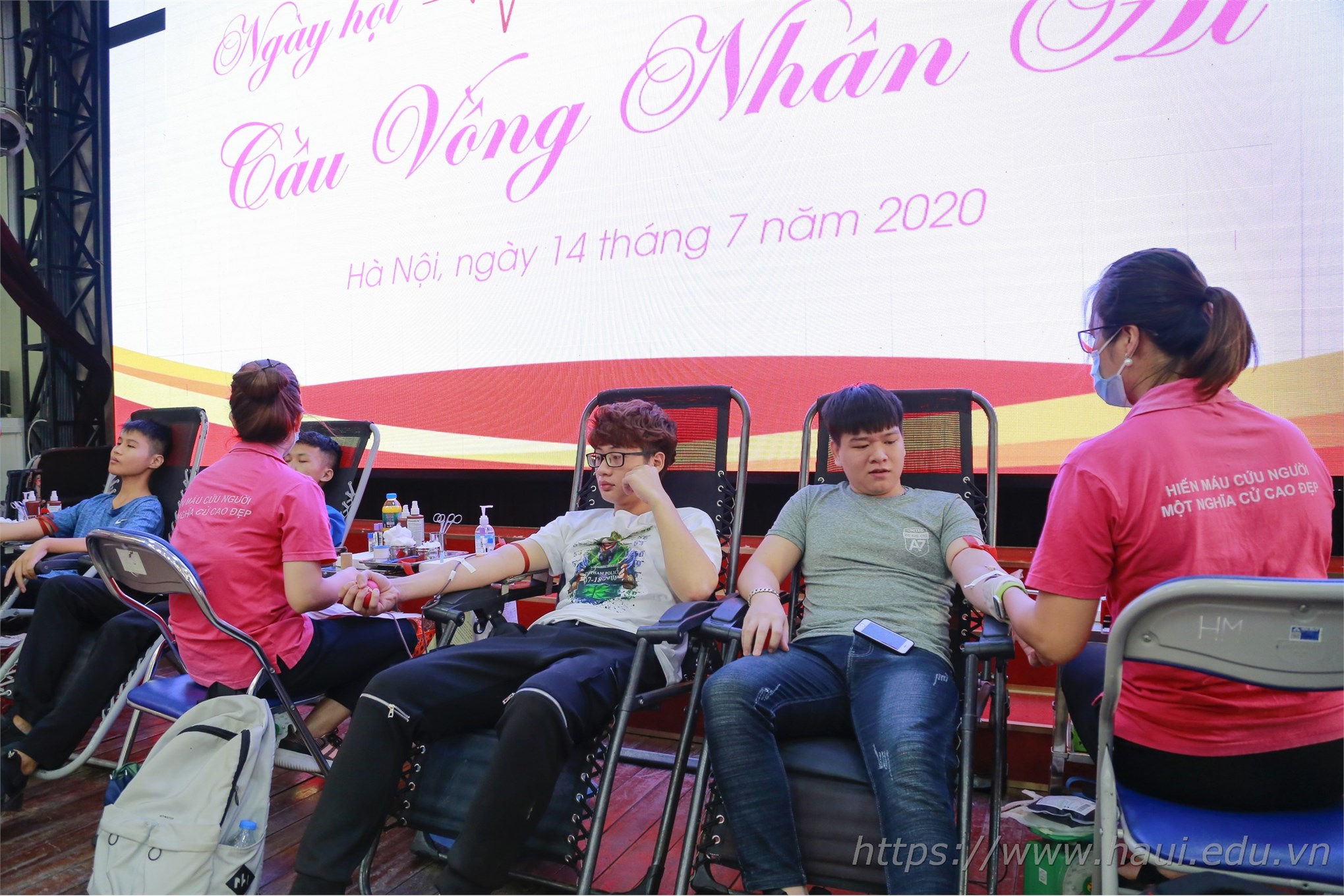 Voluntary Blood Donation Day 2020 at HaUI