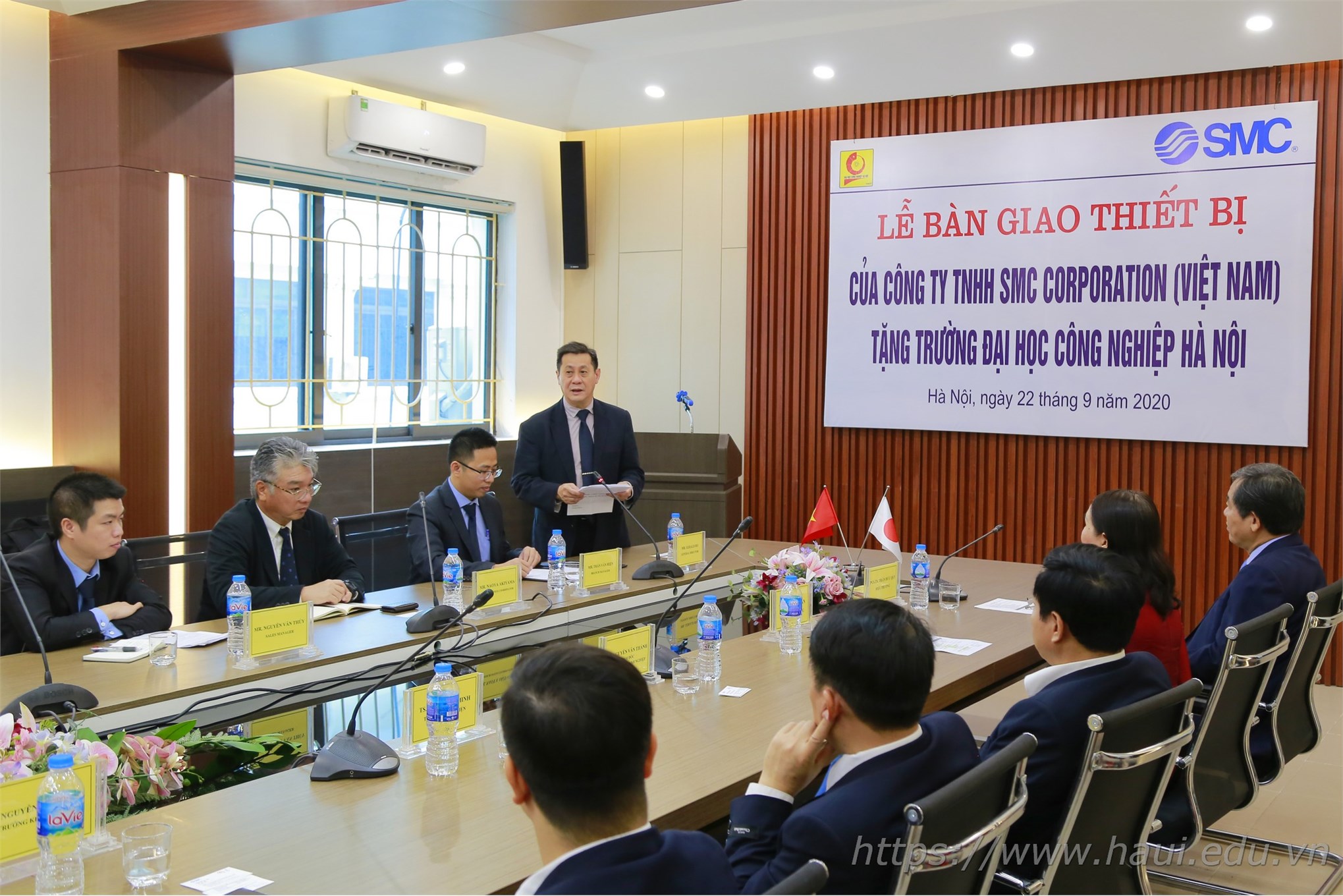 Hanoi University of Industry launch a new SMC Automation Lab worth 2 billion VND