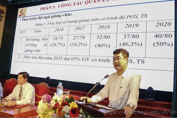 Hội nghị viên chức, tổng kết năm học 2019 - 2020 và triển khai nhiệm vụ năm học 2020 - 2021