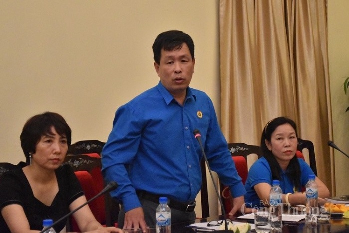 Chủ tịch Công đoàn Trường Đại học Công nghiệp Hà Nội tham dự buổi gặp mặt đại biểu Công đoàn Công Thương Việt Nam dự Đại hội thi đua yêu nước