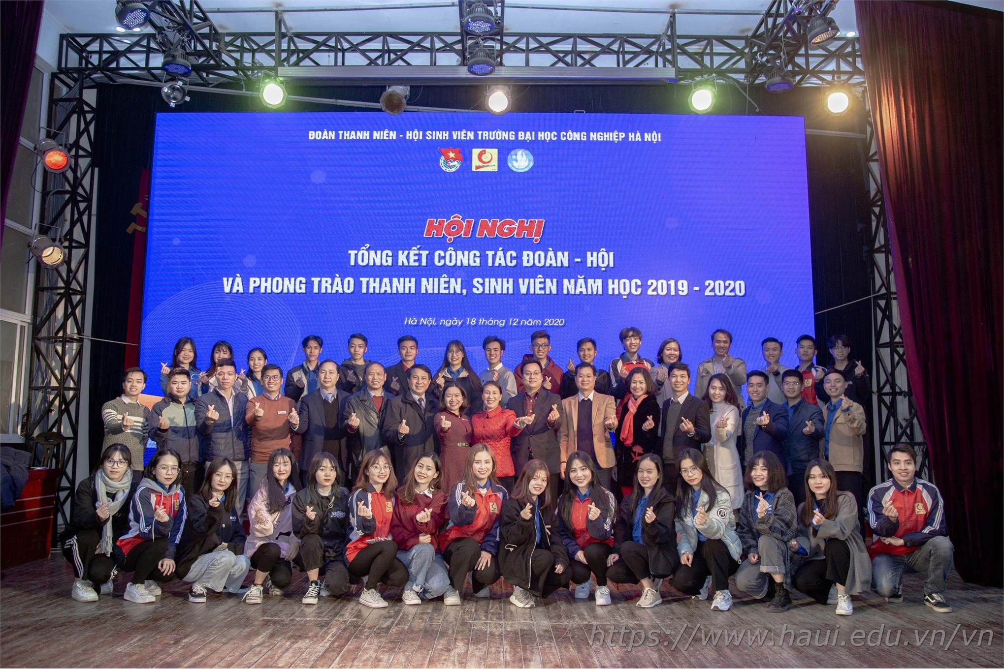 tổng kết công tác Đoàn Hội và phong trào thanh niên sinh viên năm học 2019 - 2020