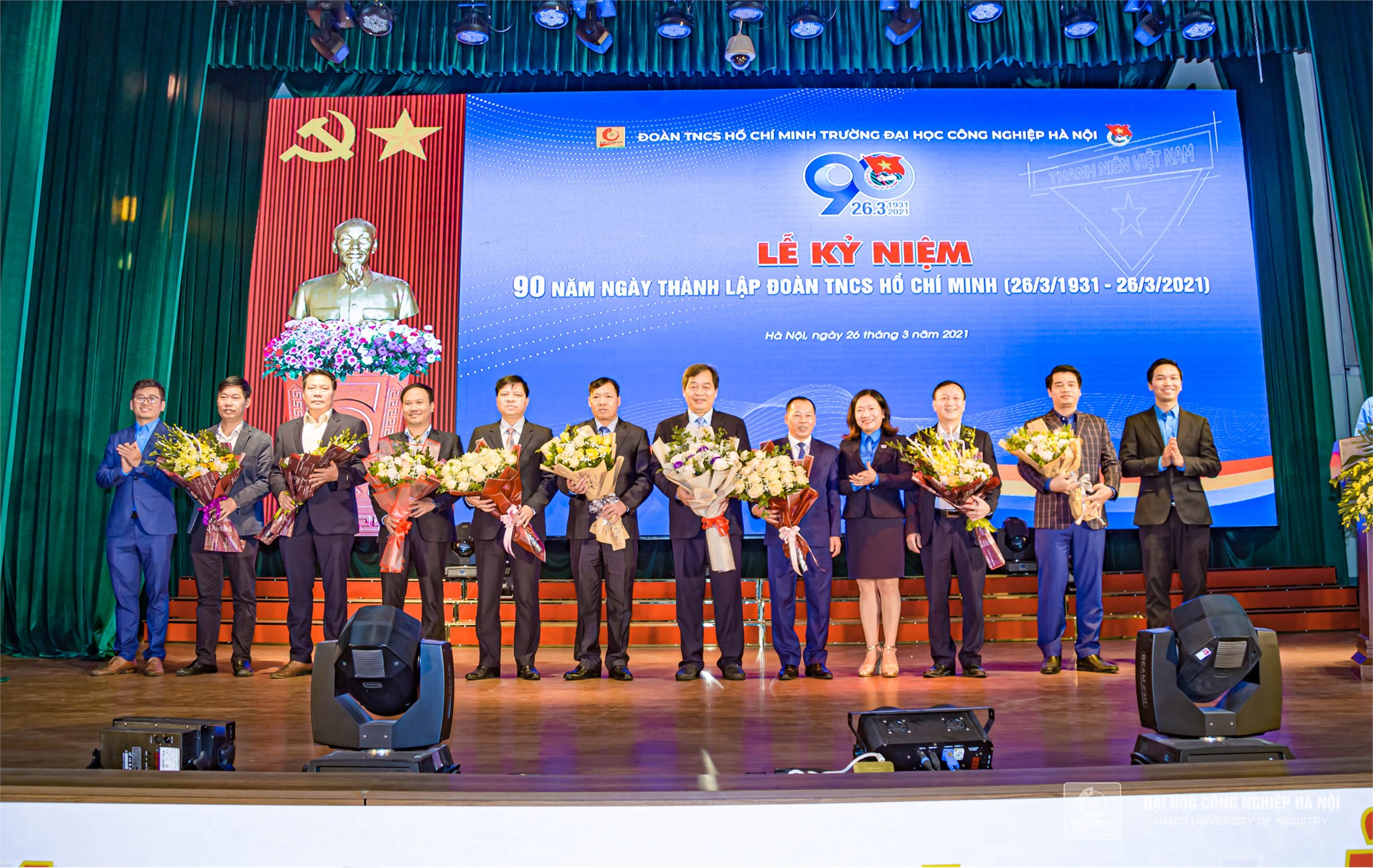 Tuổi trẻ Đại học Công nghiệp Hà Nội kỷ niệm 90 năm ngày thành lập Đoàn TNCS Hồ Chí Minh