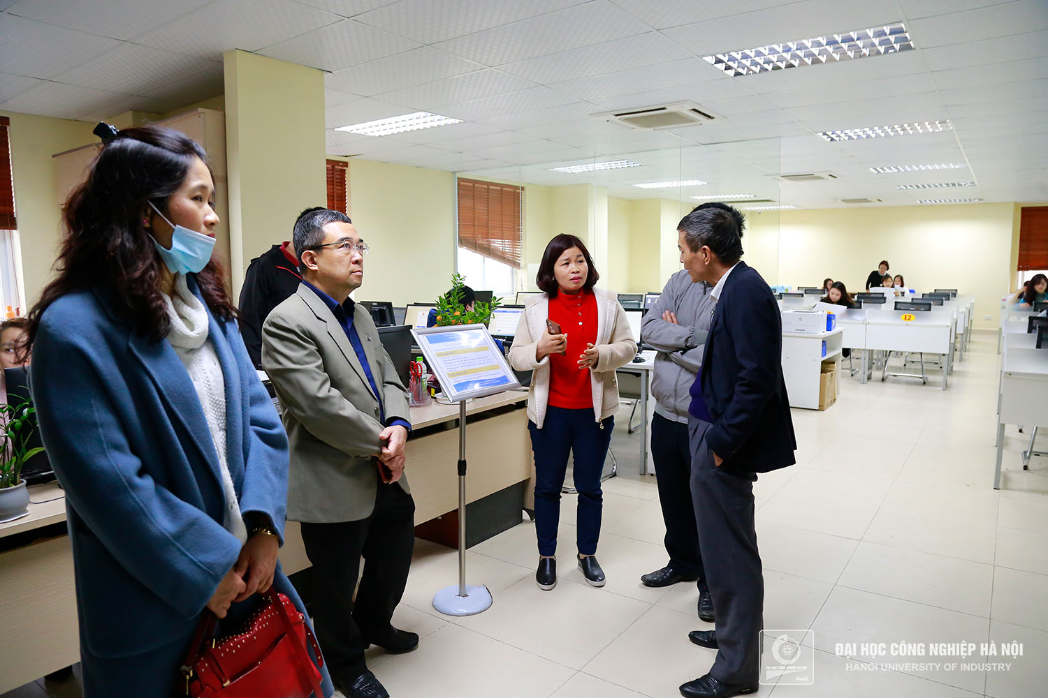 Delegation of the National University of Civil Engineering paid a working visit to HaUI