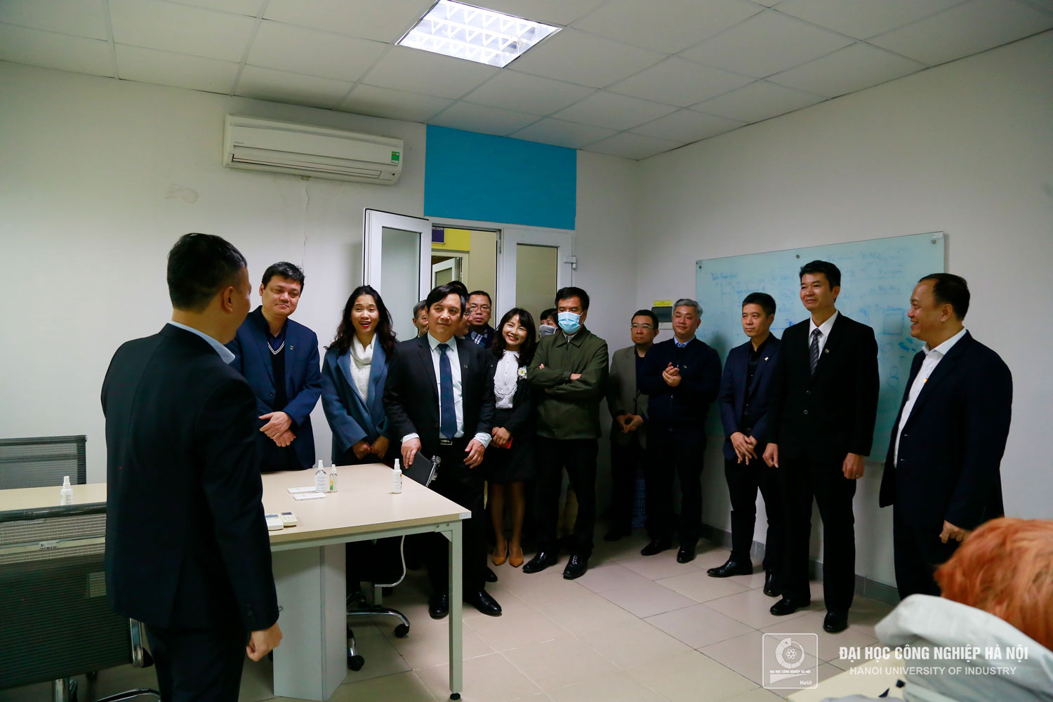 Delegation of the National University of Civil Engineering paid a working visit to HaUI