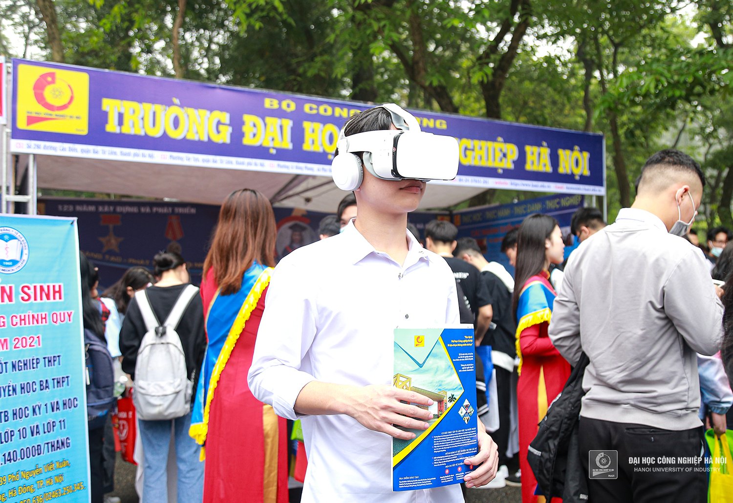 Trung tâm truyền thông và Quan hệ công chúng xây dựng video 360 độ toàn cảnh Đại học Công nghiệp Hà Nội