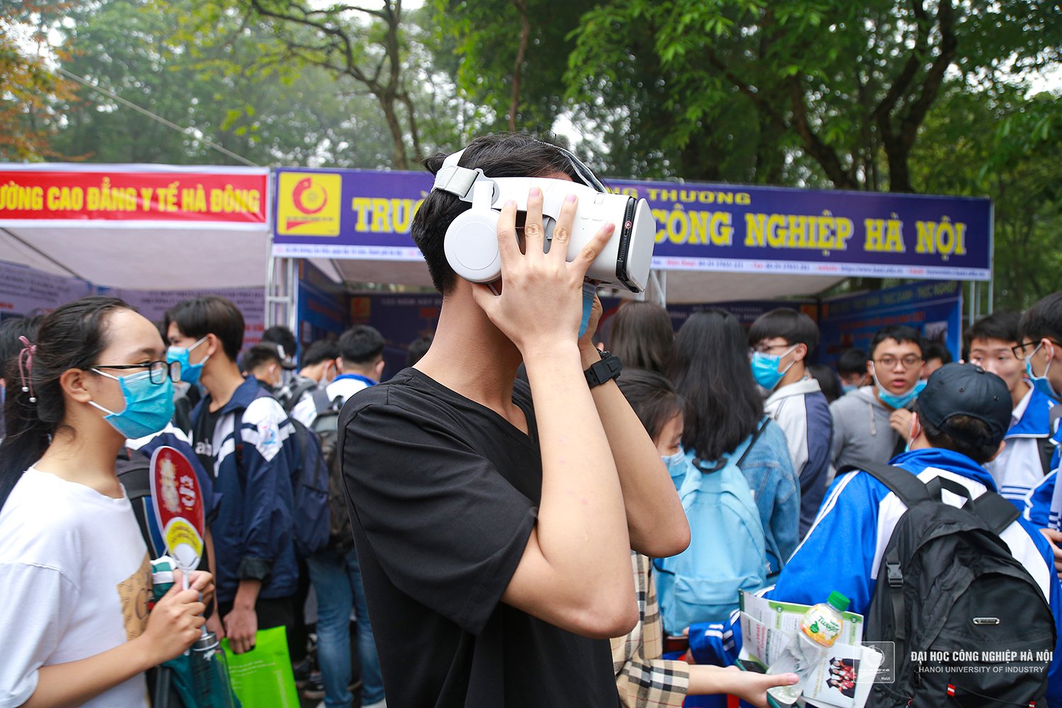 Trung tâm truyền thông và Quan hệ công chúng xây dựng video 360 độ toàn cảnh Đại học Công nghiệp Hà Nội 